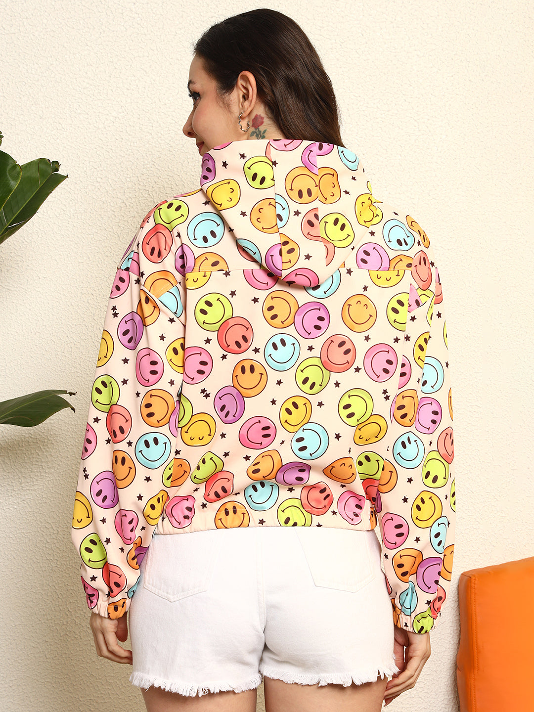 TANDUL Women Smile Printed Jacket
