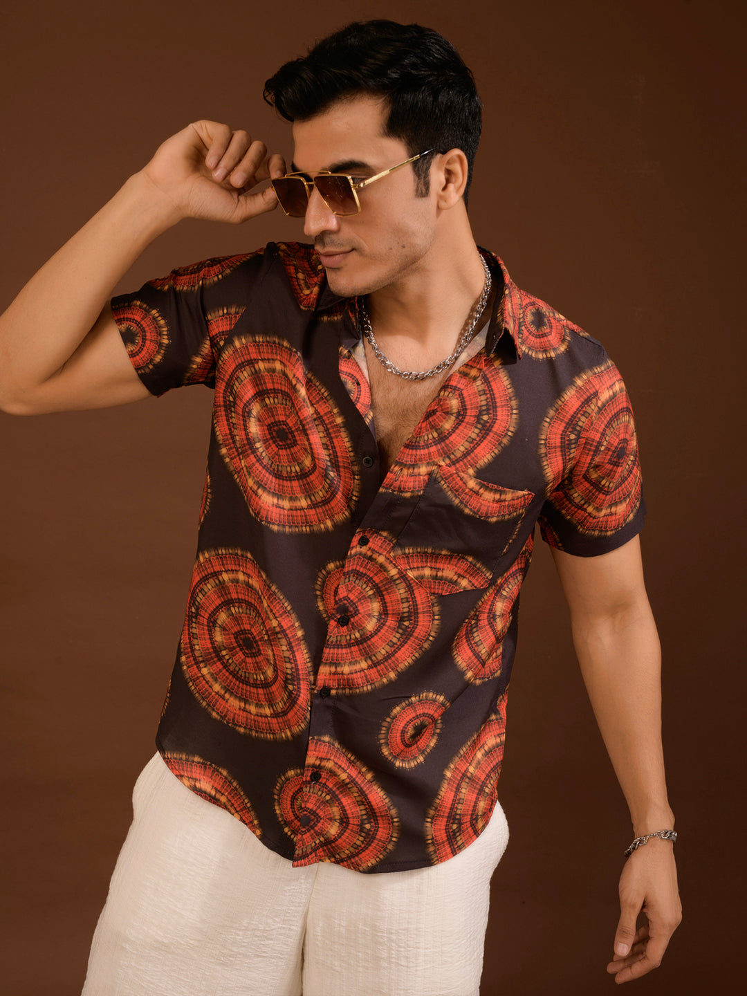 TANDUL  Men Regular Fit Printed Casual Shirt