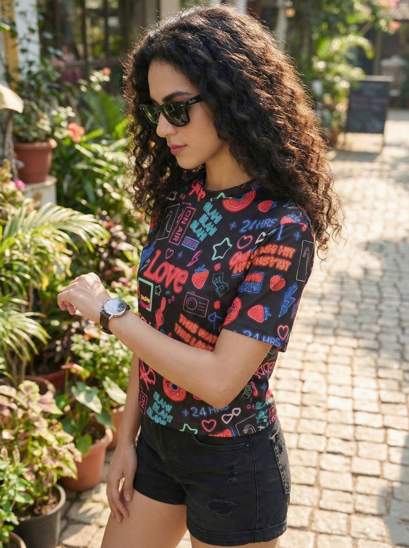 TANDUL Women Printed T-shirt
