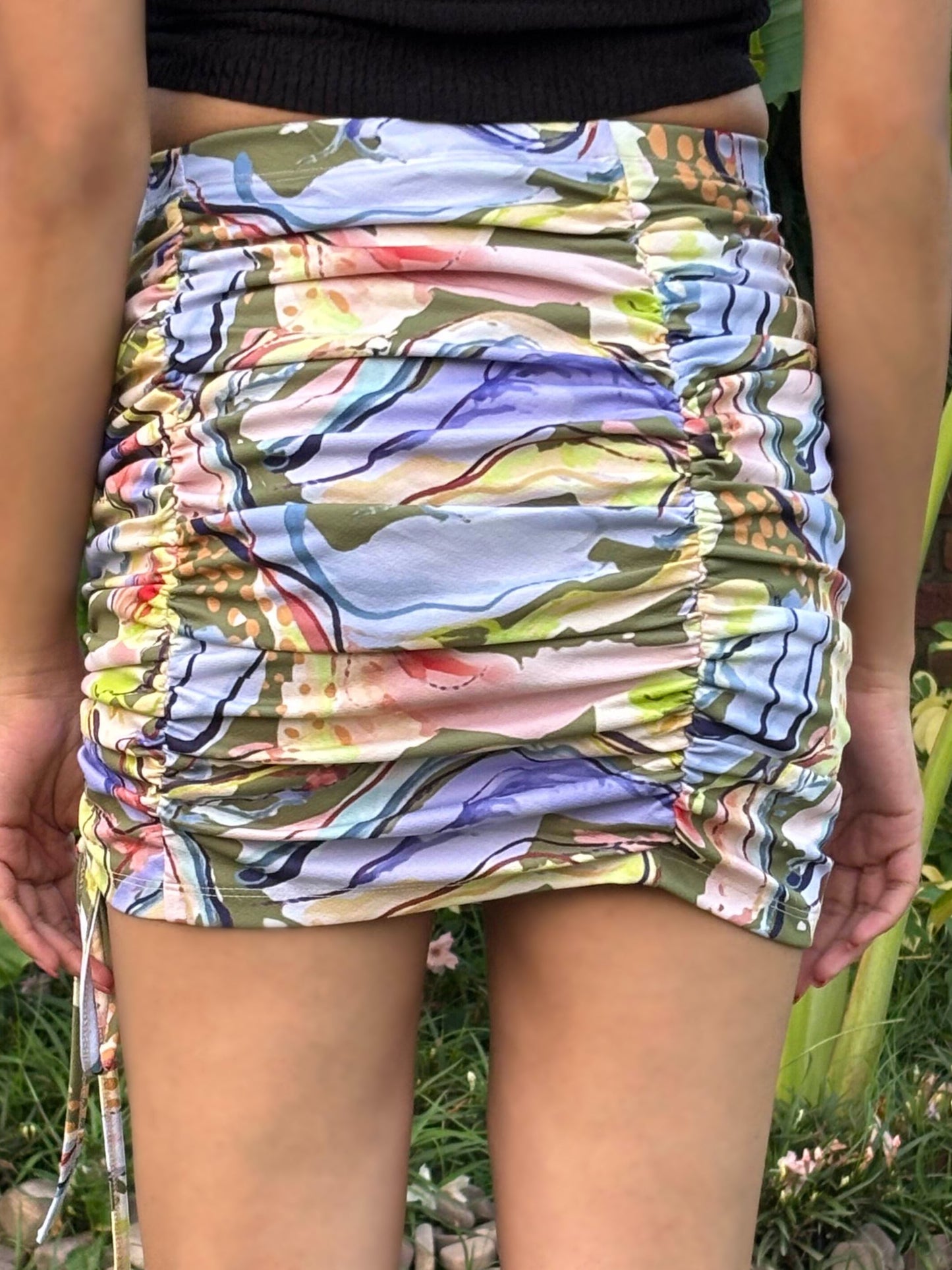 TANDUL Women Multicolor Mini Skirt