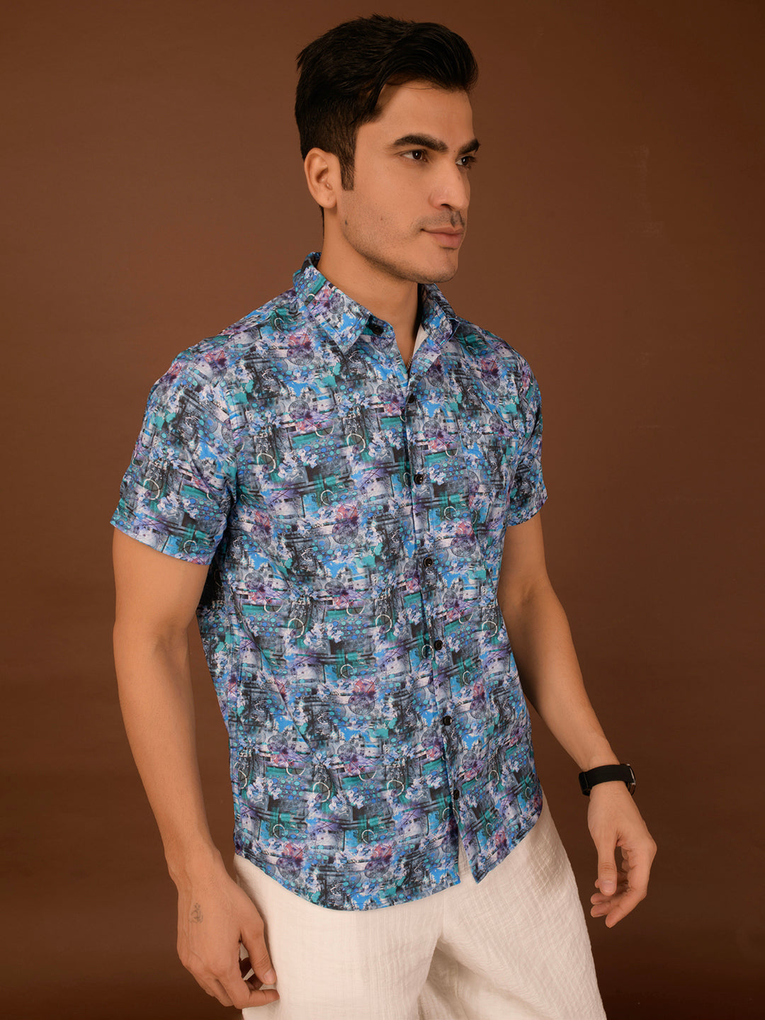 TANDUL  Men Regular Fit Printed Casual Shirt