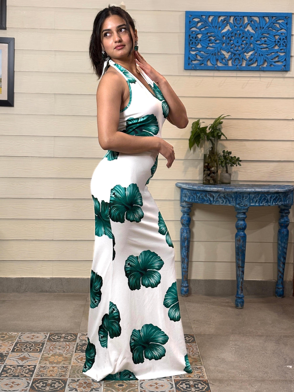 TANDUL Women Bodycon Floral Printed Dress
