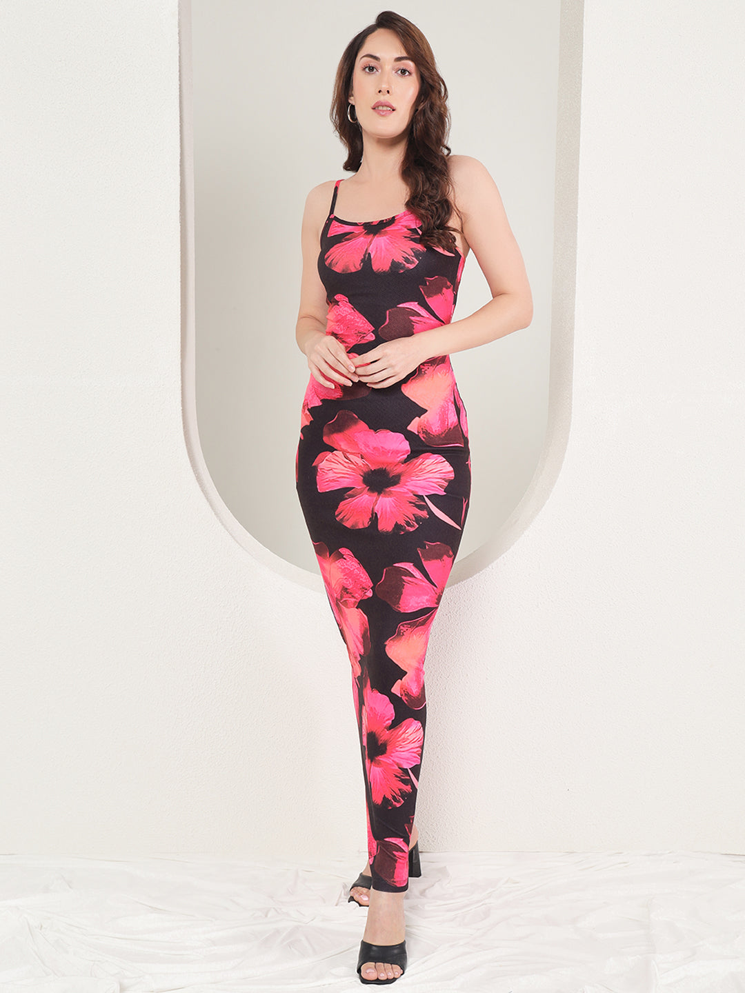 TANDUL  Women Bodycon Black Dress