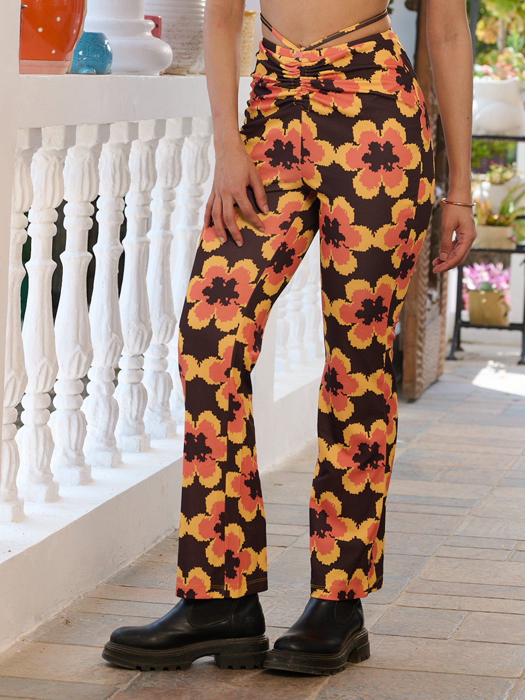 TANDUL Women's Printed Trouser