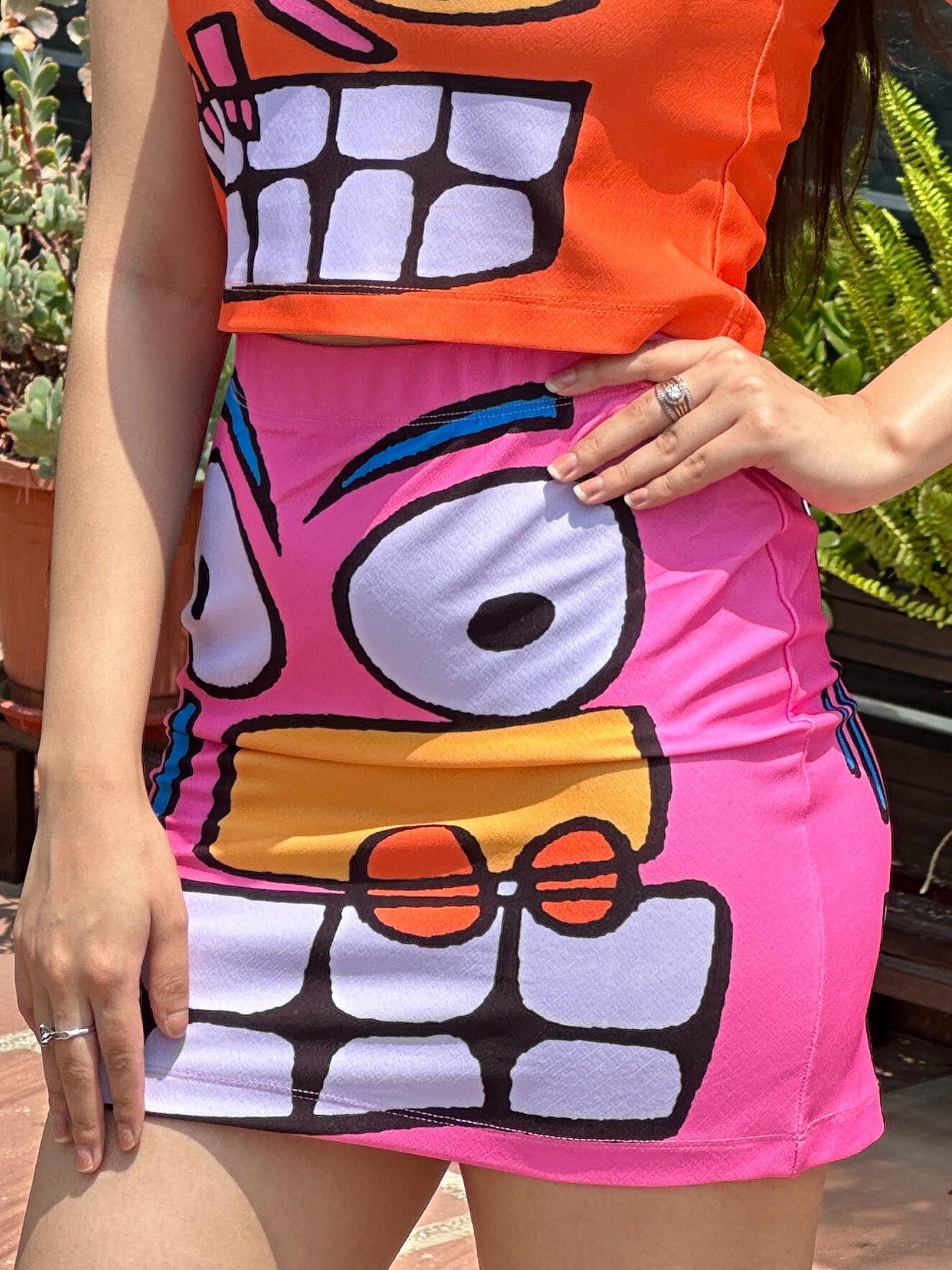 TANDUL Women Pink Printed Skirt