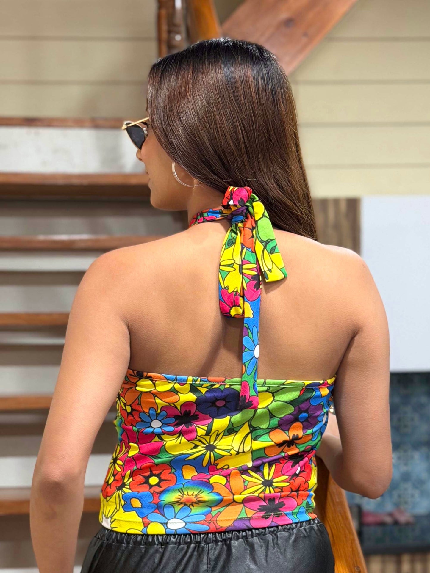 TANDUL Women Multicolor Floral Printed Top