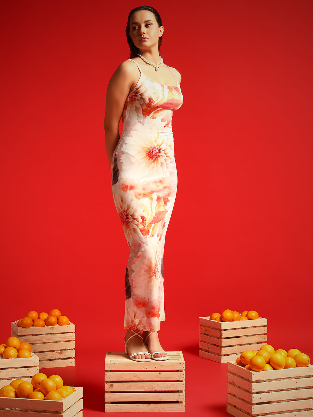 TANDUL  Women Bodycon Pink Dress