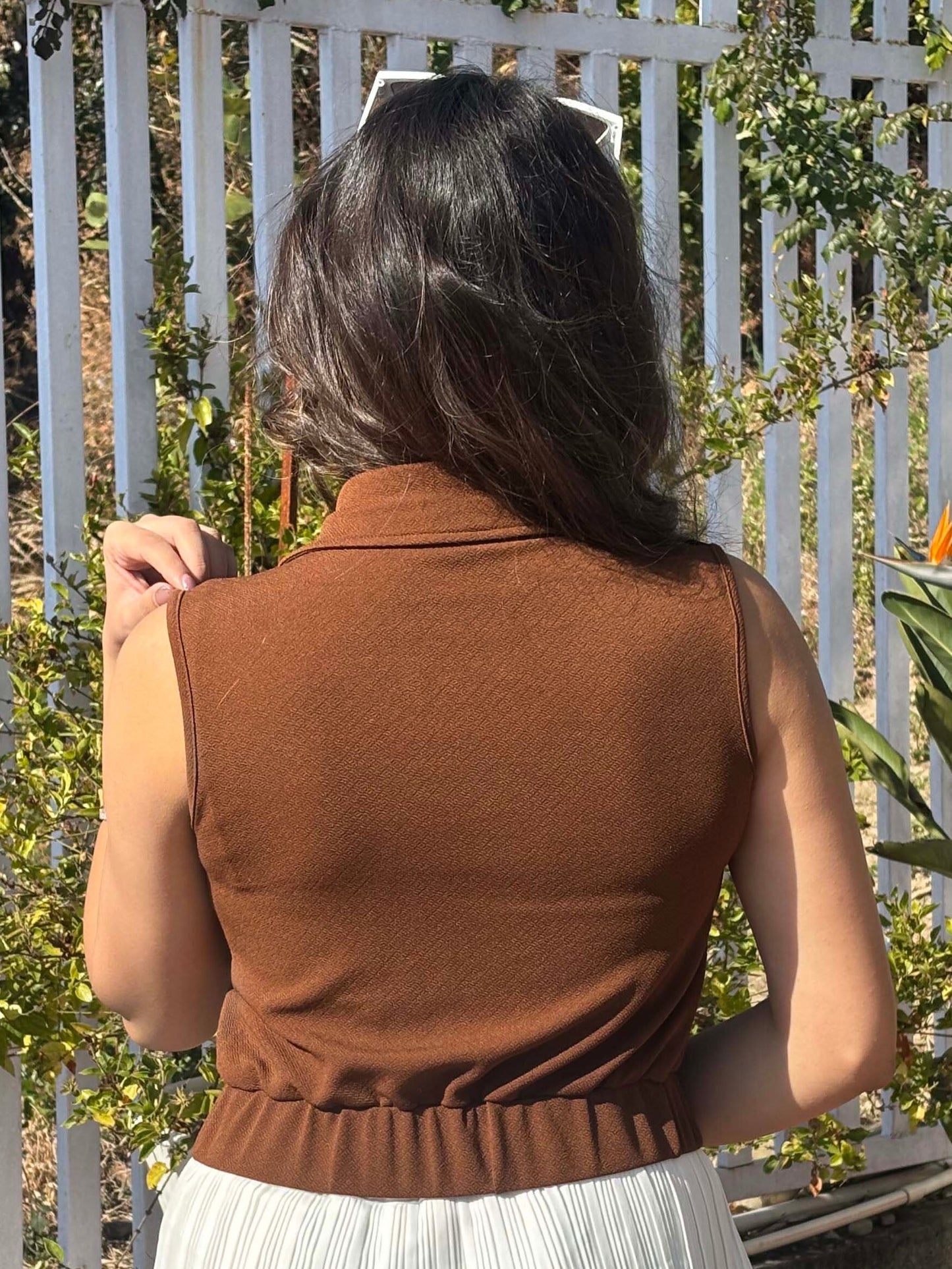TANDUL Women Stylish Brown Top