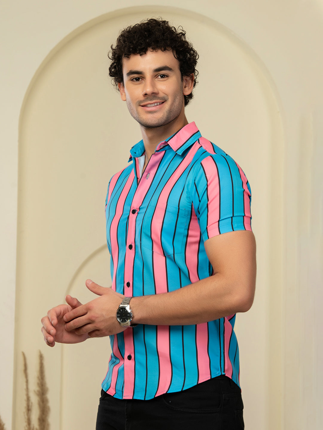 TANDUL Men Printed Casual Multicolor Shirt