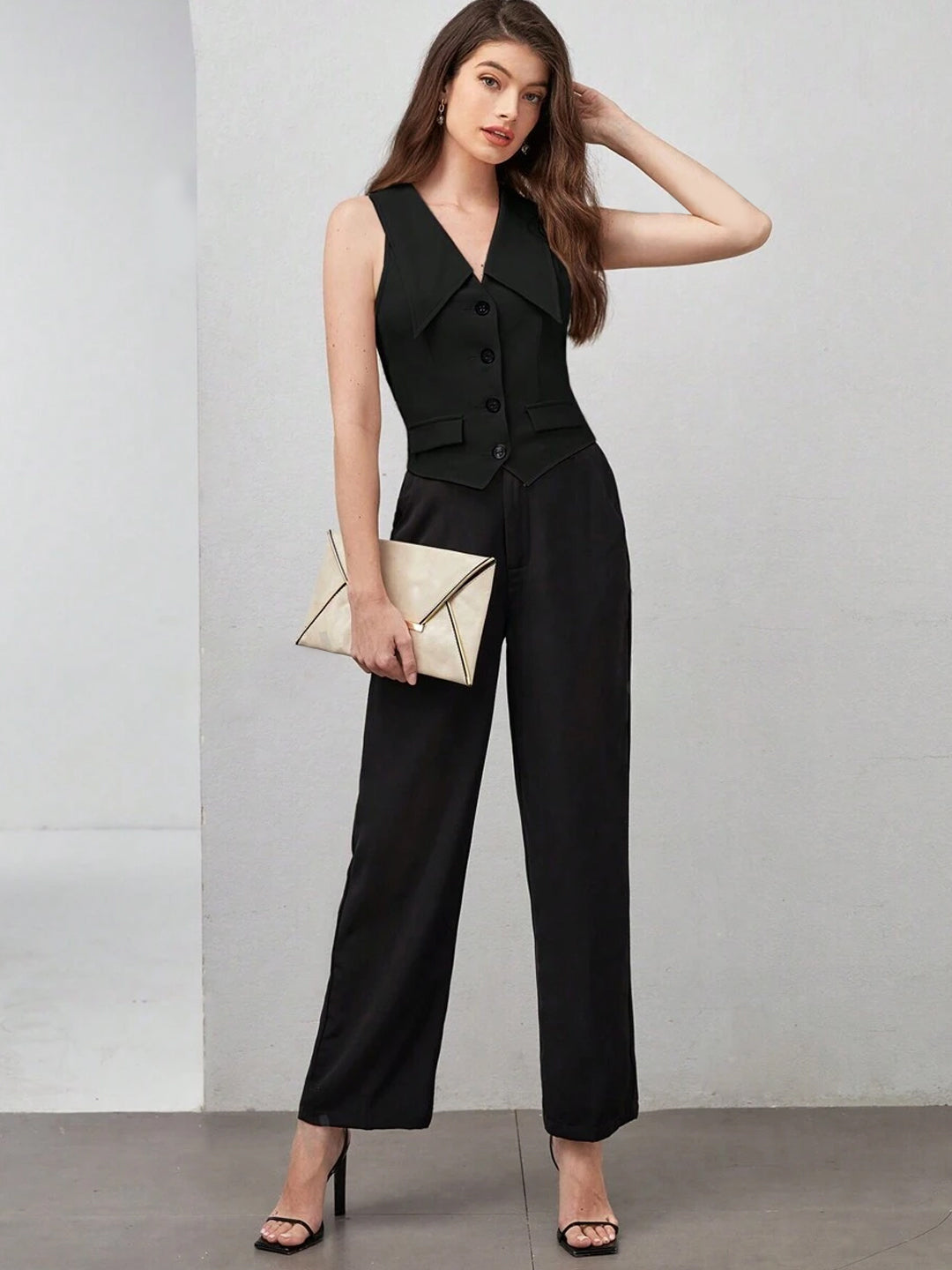 TANDUL  LYCRA BLEND Solid Coat For Women