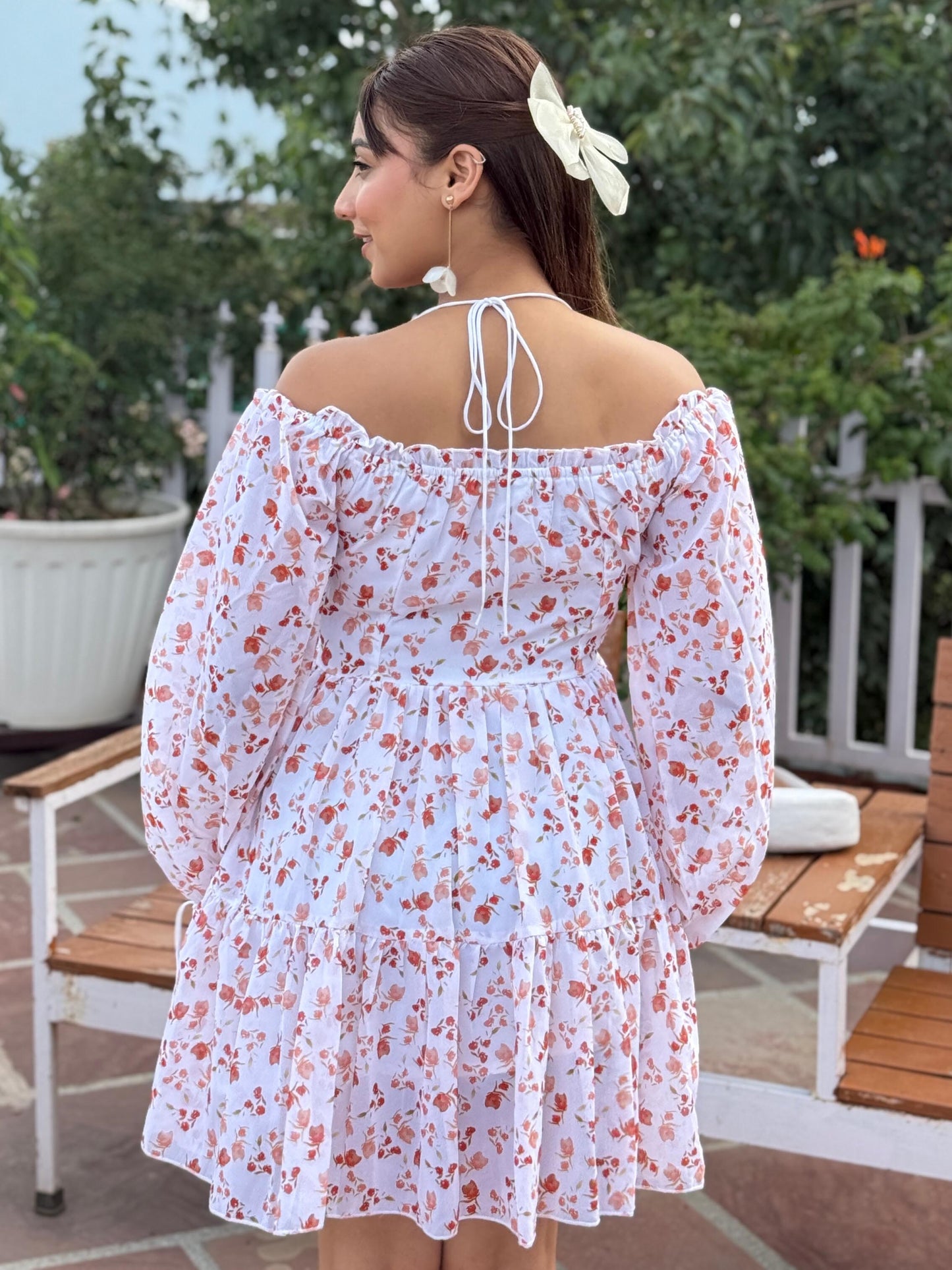 TANDUL Women Fit and Flare Floral Printed Dress