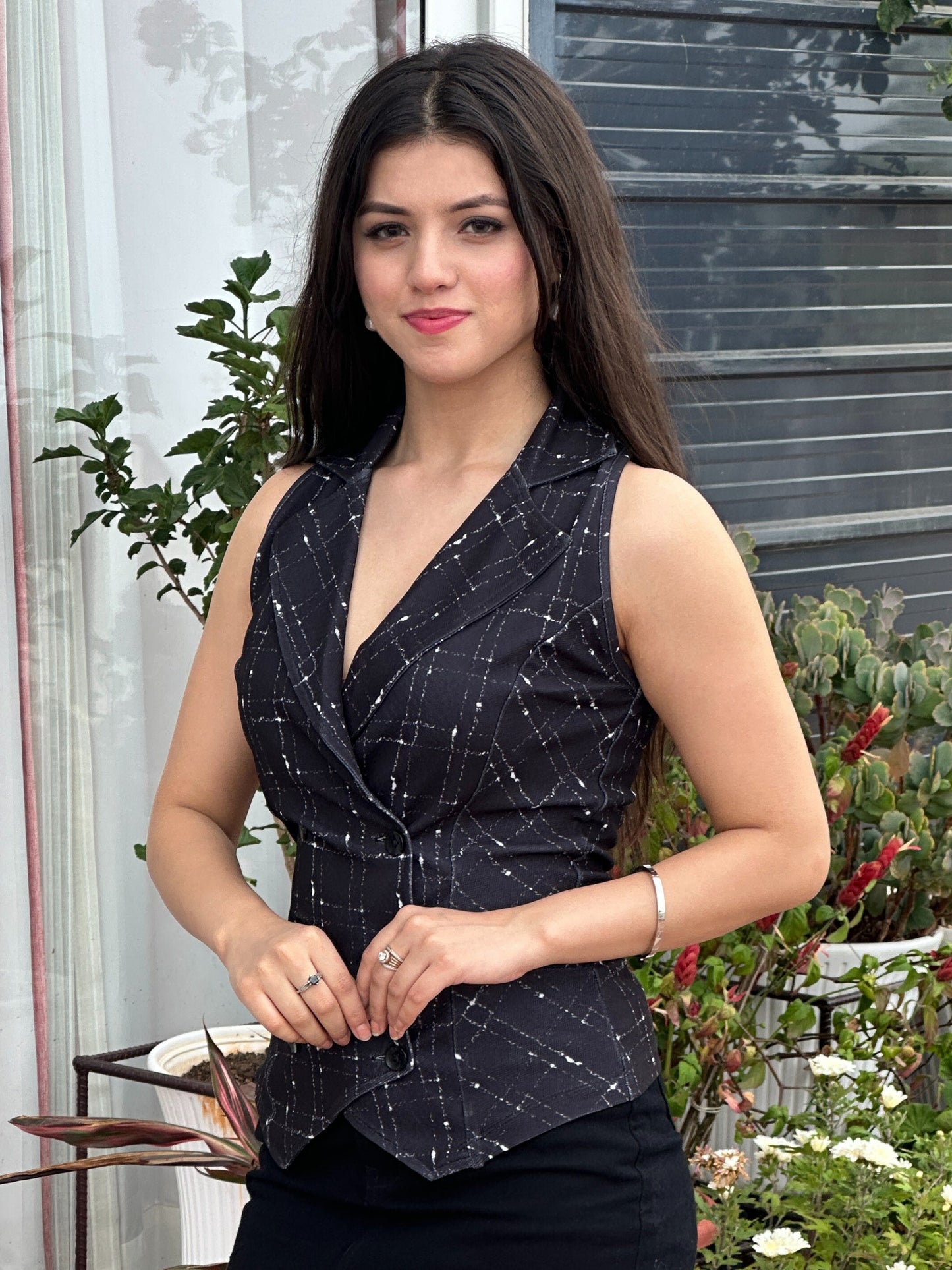 TANDUL  Women Printed Tailored Jacket