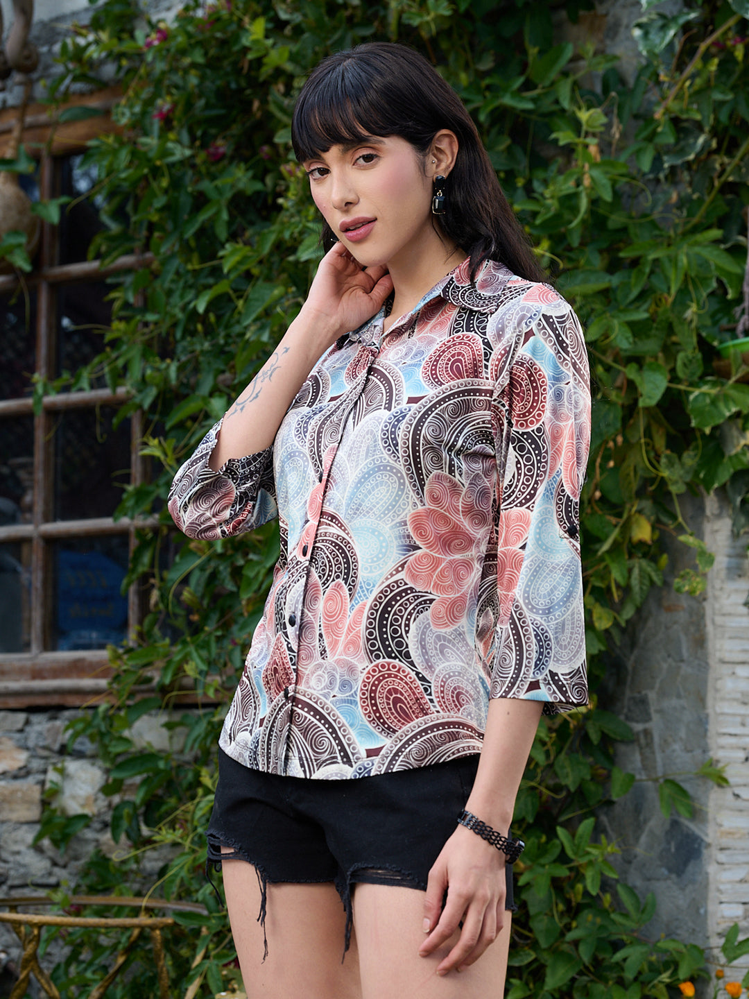 TANDUL Women  Paisley Printed Shirt