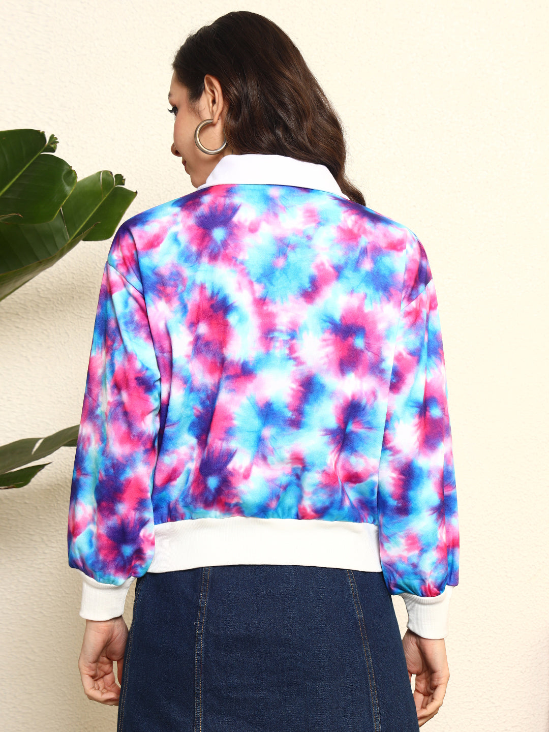 TANDUL Women Stunning Tie-dye Sweatshirt