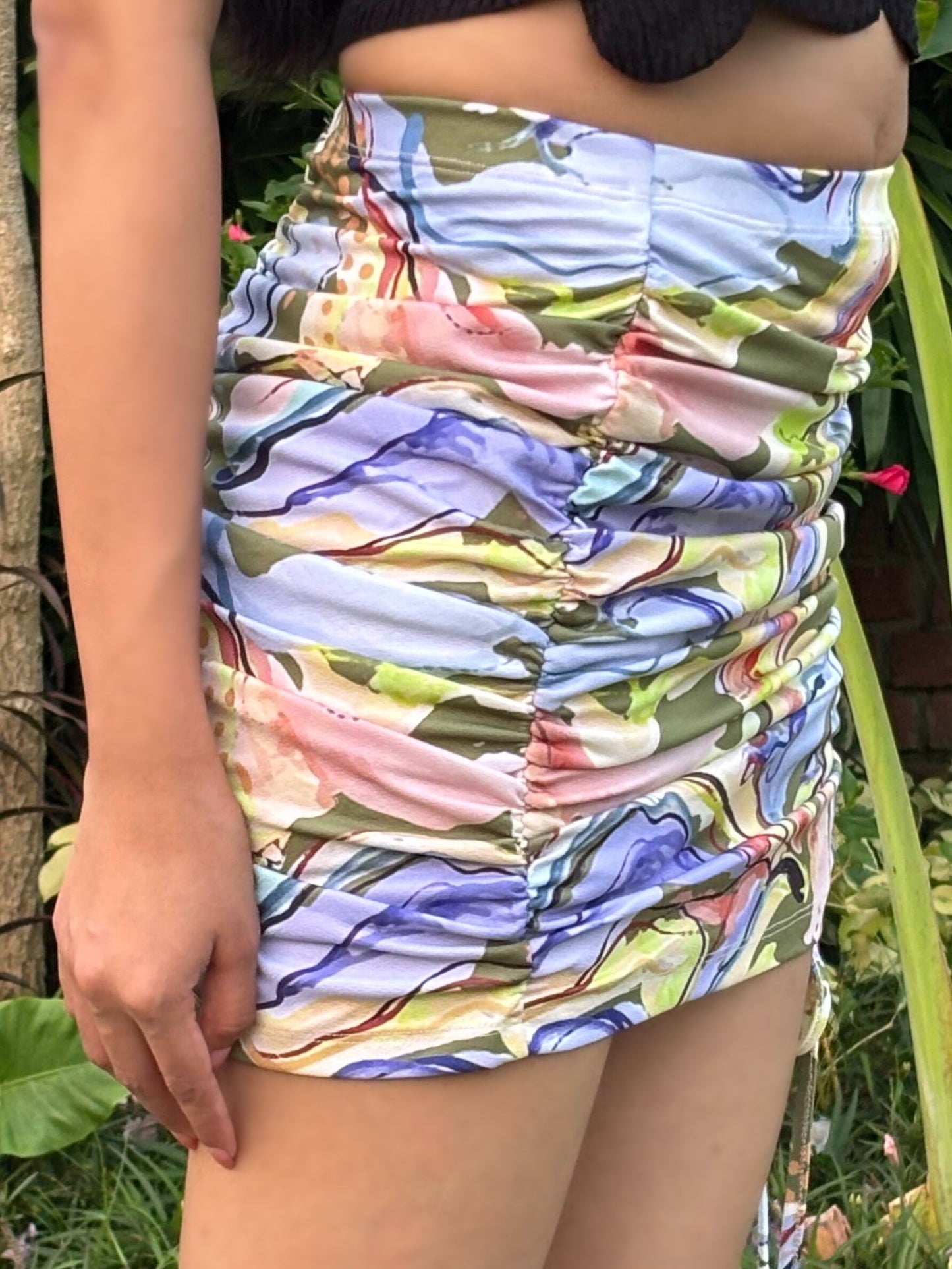 TANDUL Women Multicolor Mini Skirt