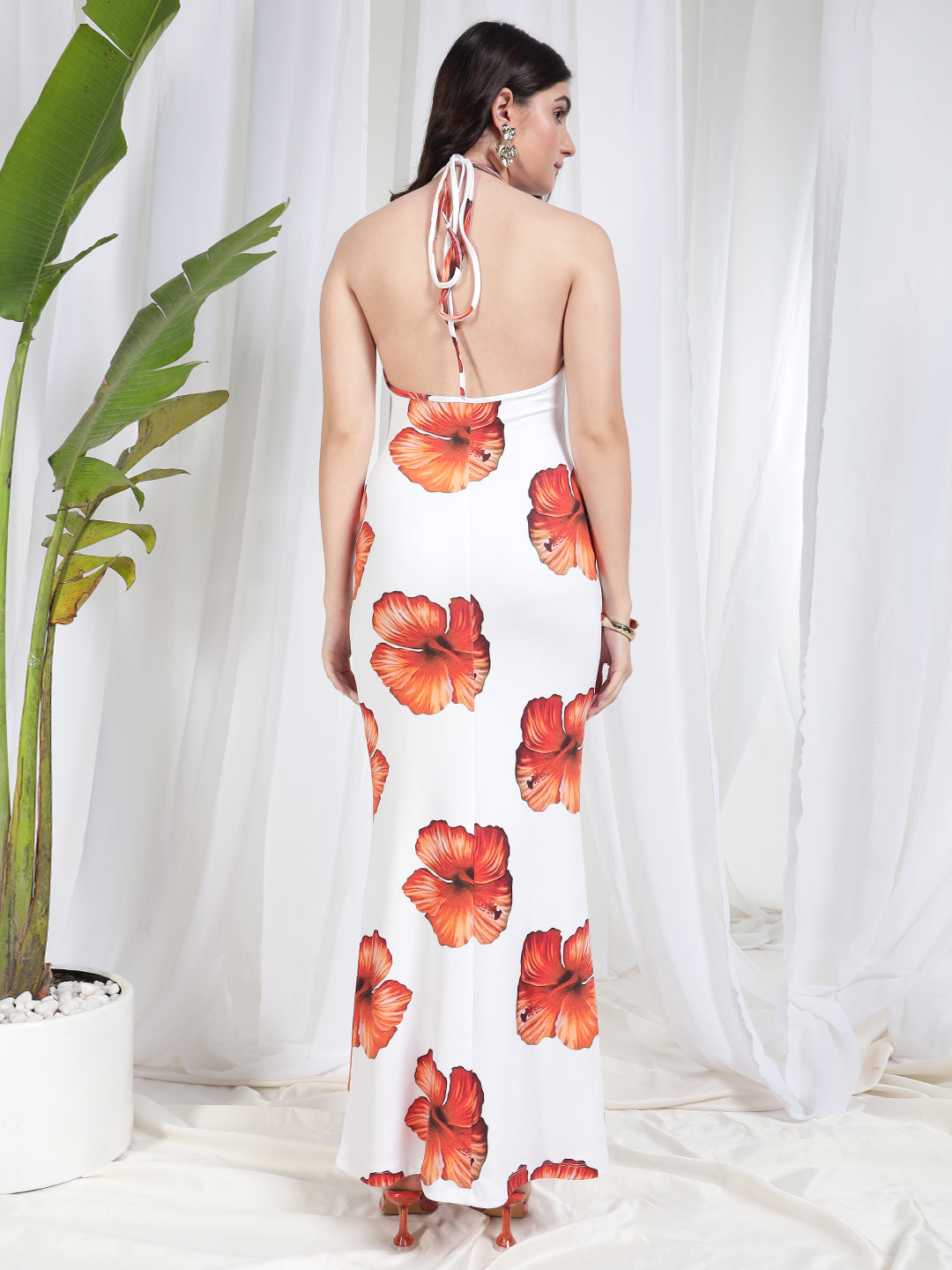 TANDUL Women Bodycon Floral Printed  Dress