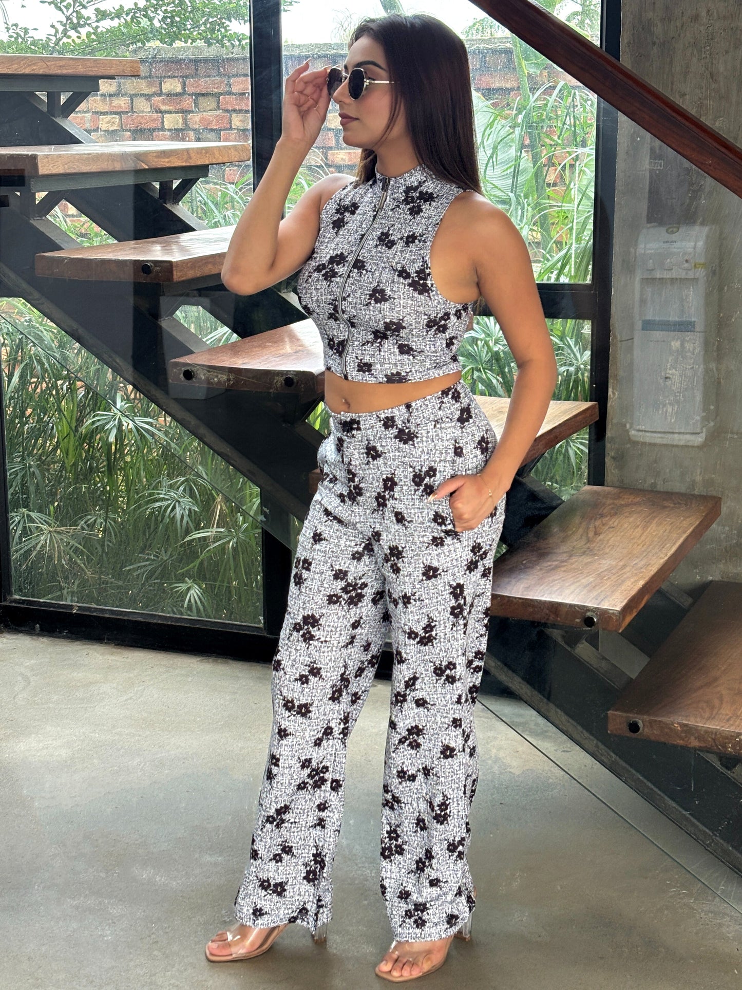 TANDUL Women Stunning Floral Printed Co-ord Set