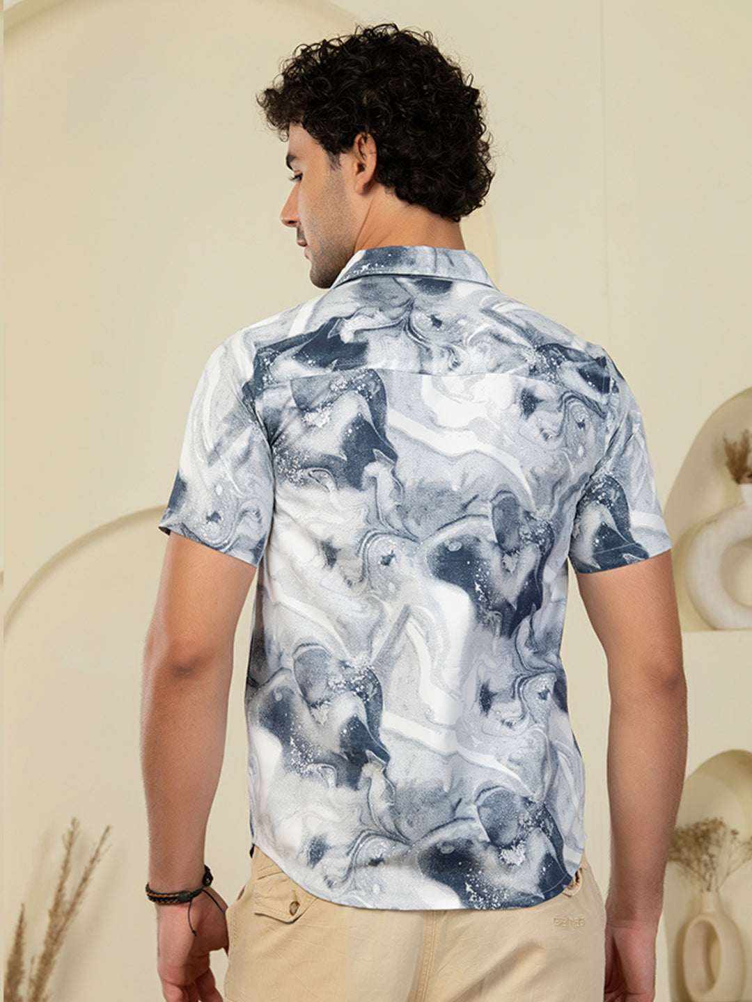 TANDUL Men Printed Casual Multicolor Shirt