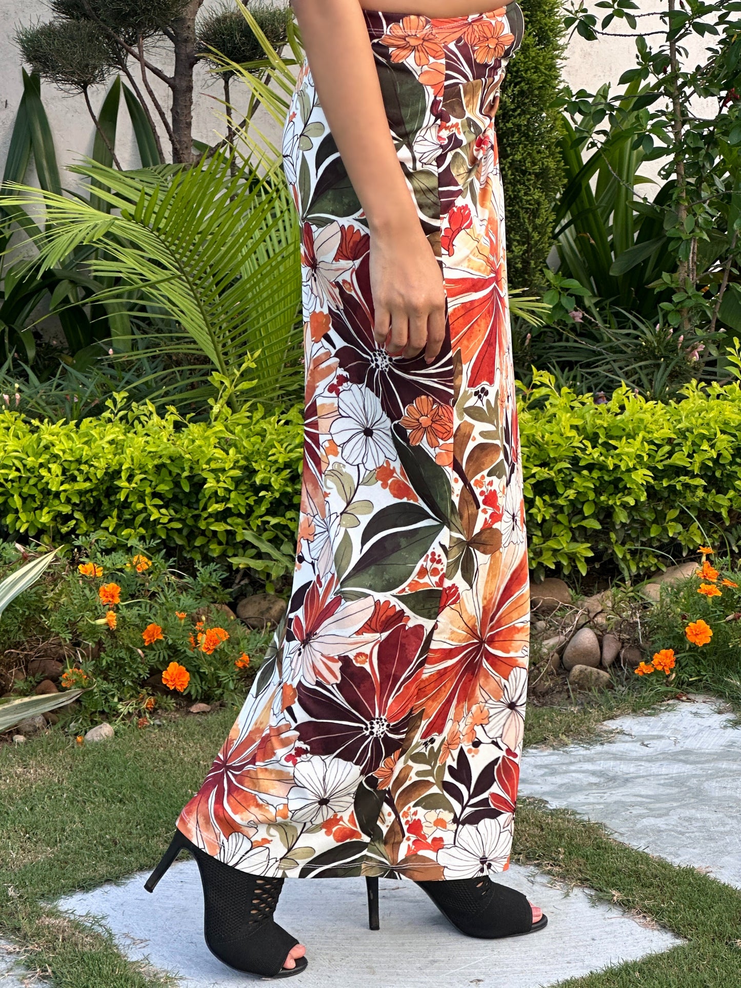 TANDUL Women Multicolor Floral Printed Skirt