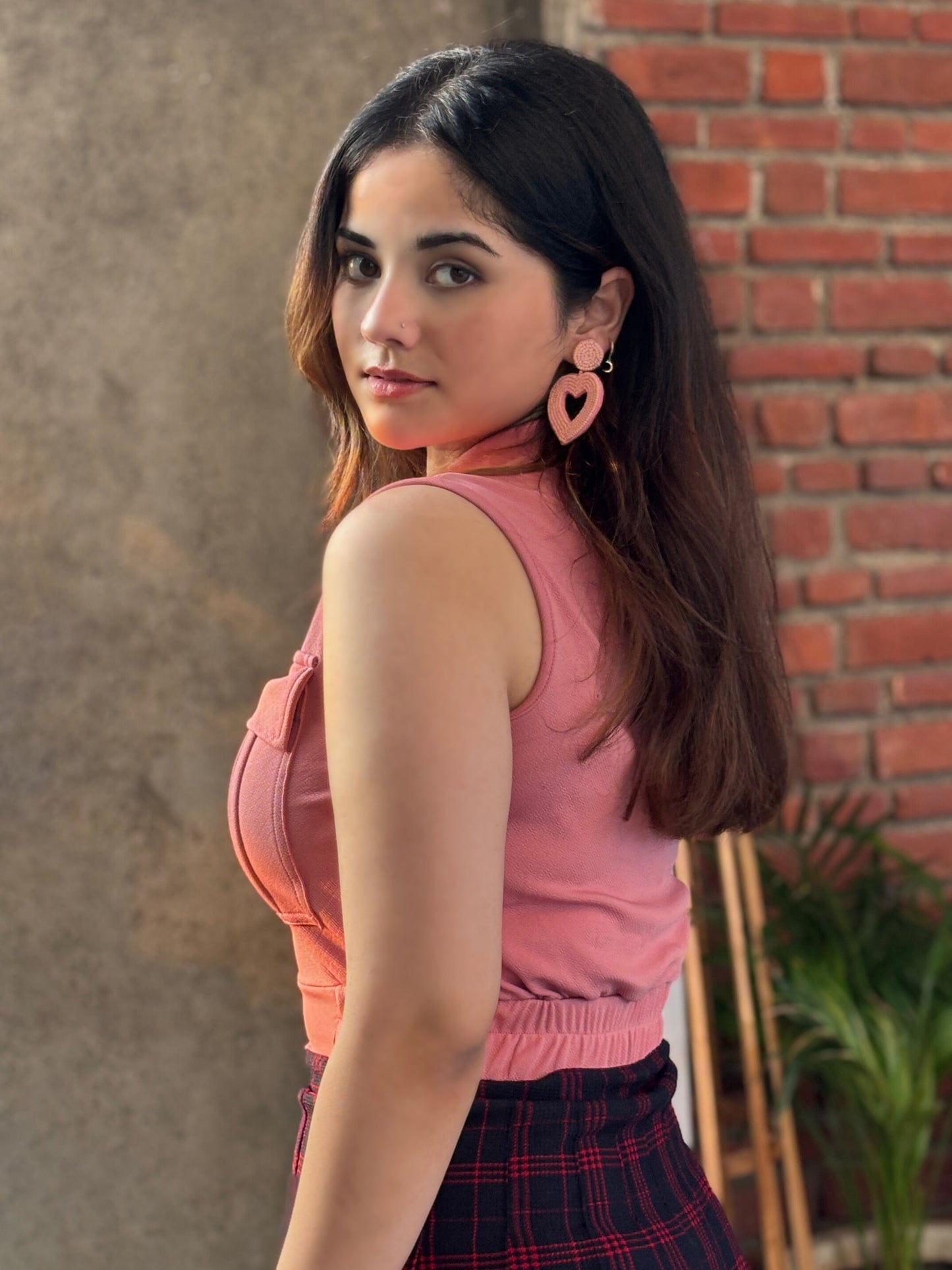 TANDUL Women Pink Jacket Style Top