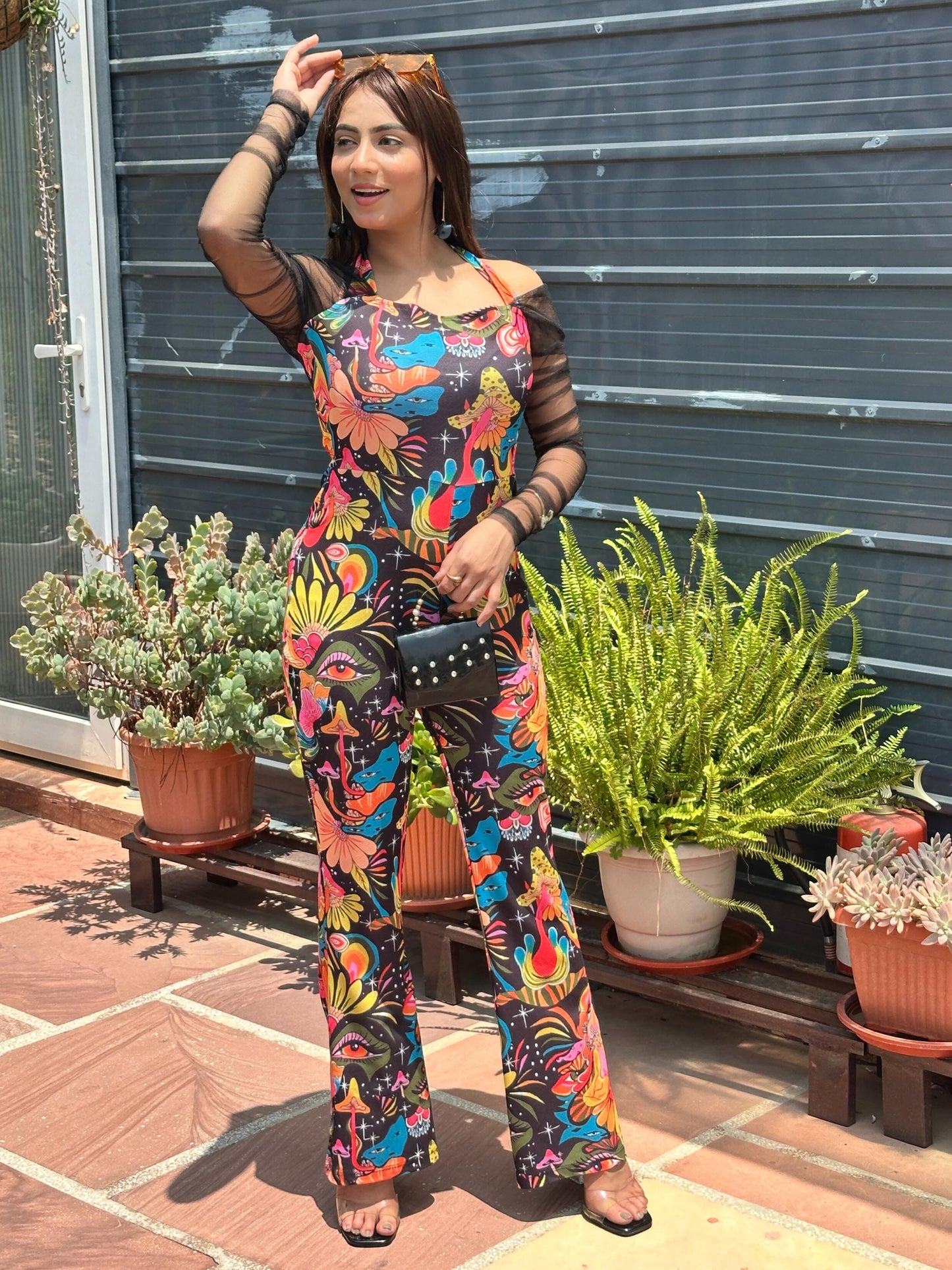 TANDUL Women Multicolor Printed Jumpsuit