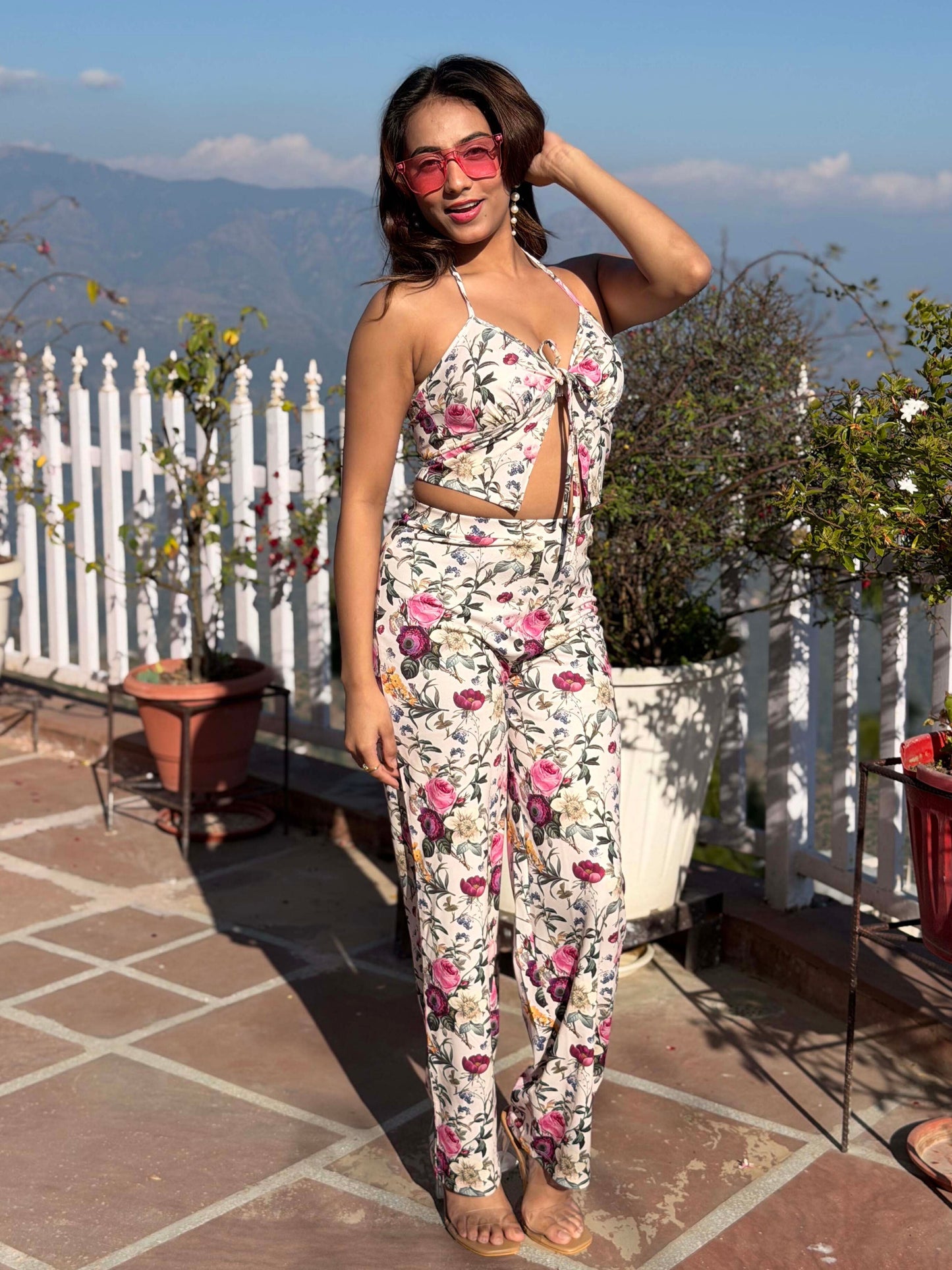 TANDUL Women Stunning Floral Printed Co-ord Set