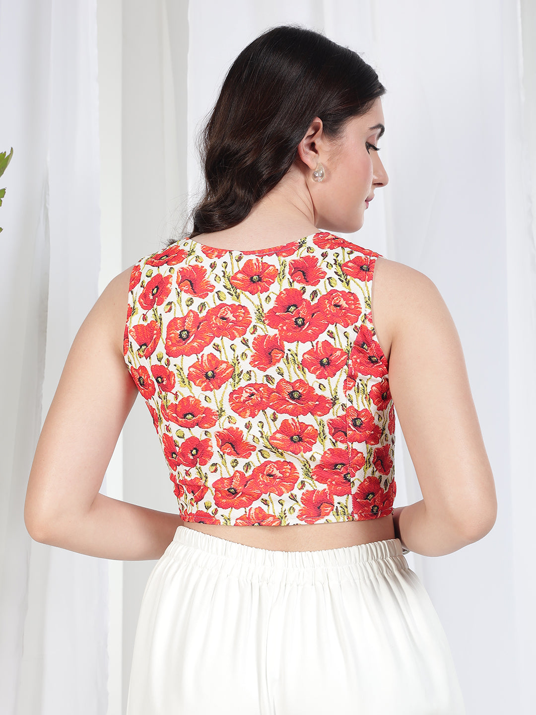 TANDUL Women Floral Printed Top
