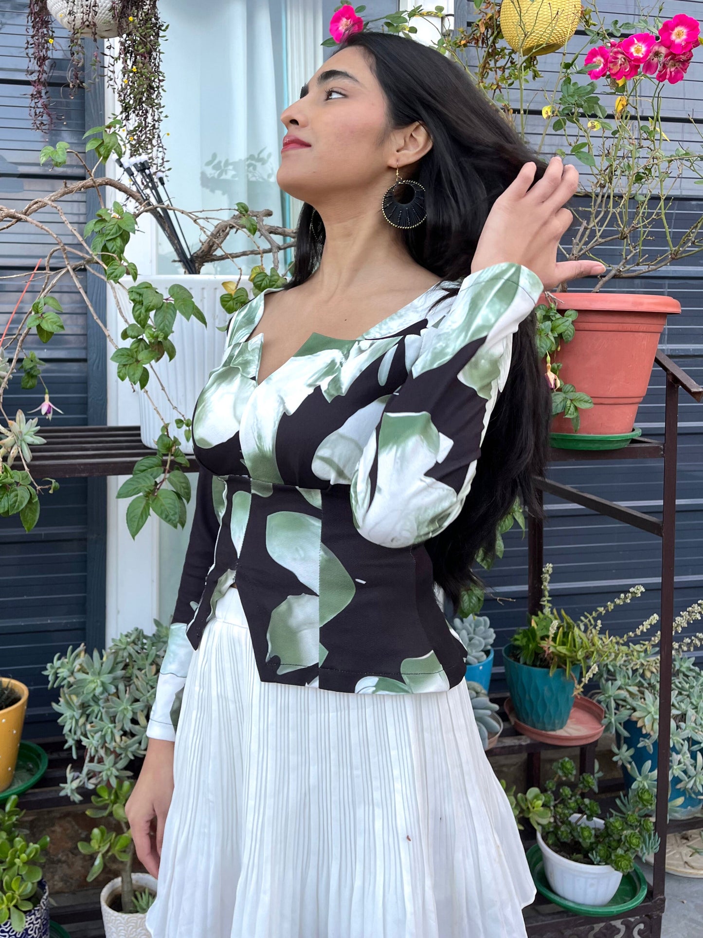 TANDUL WOMEN PRINTED TOP