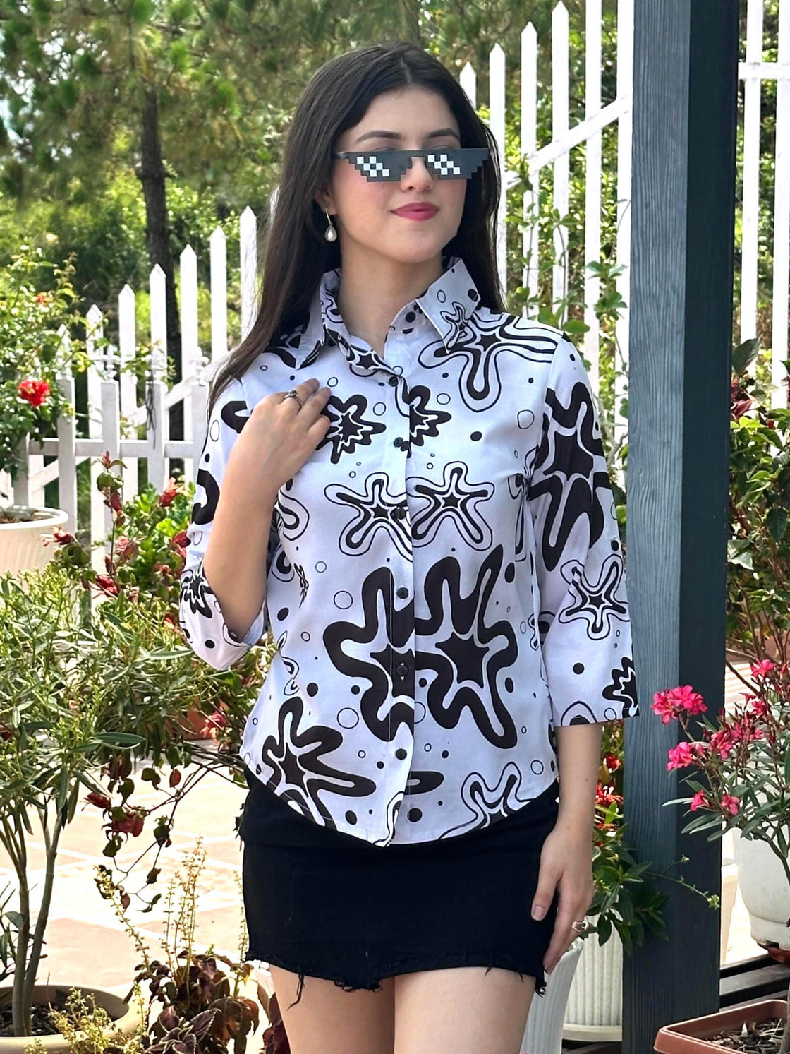 TANDUL Women Floral Printed Shirt