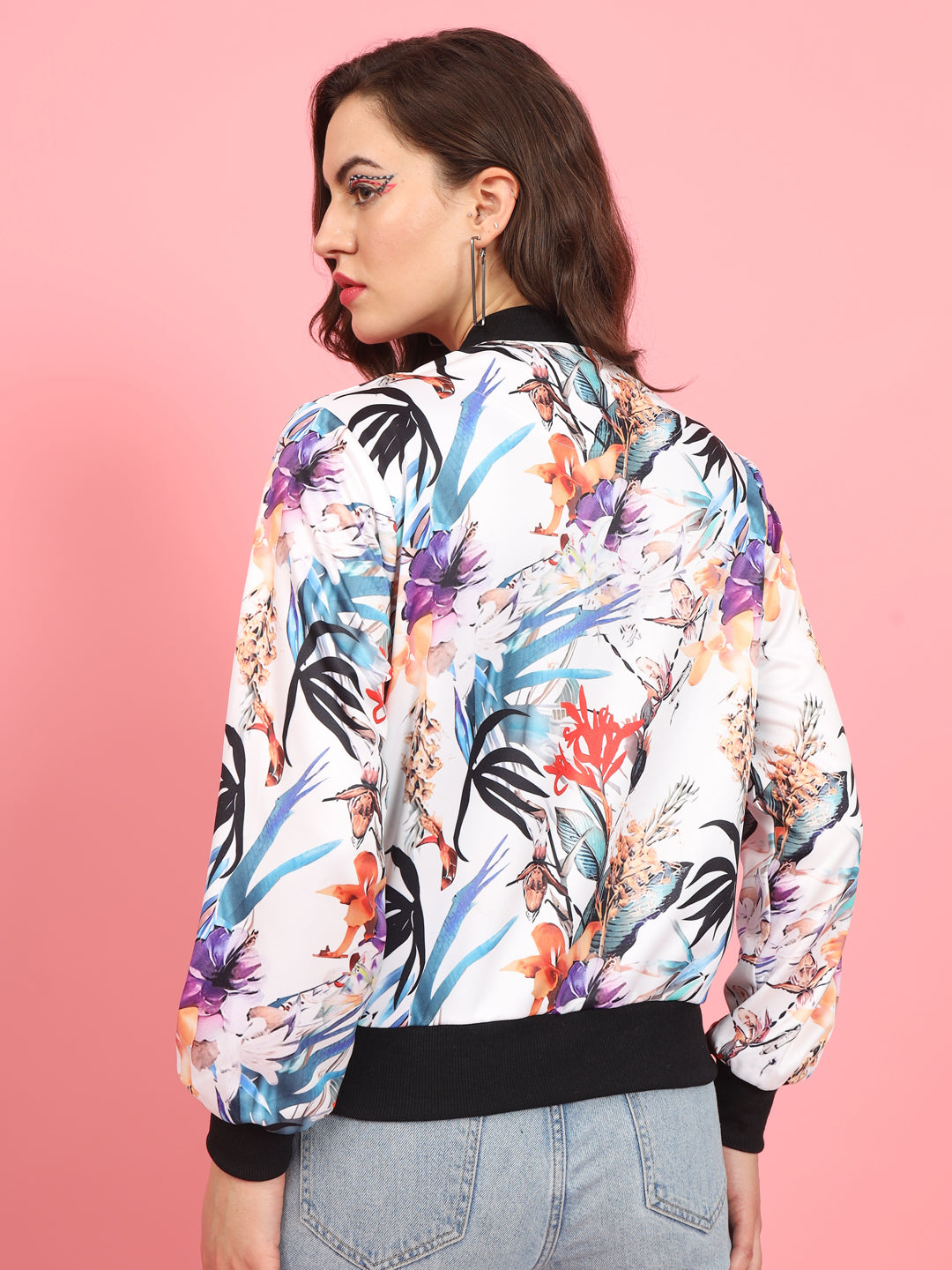 TANDUL  Women Printed Casual Jacket