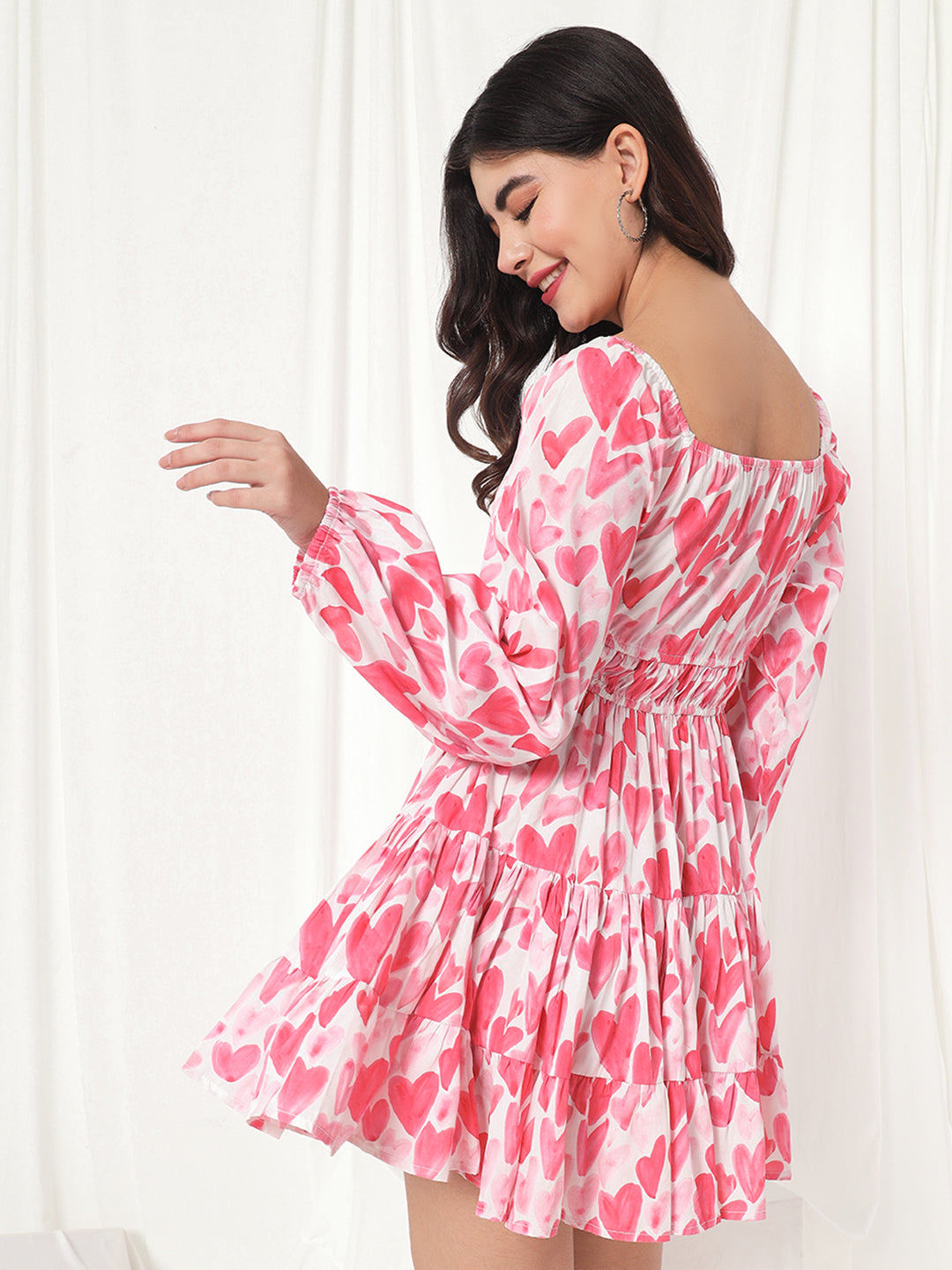 TANDUL  Women Fit and Flare Pink Dress