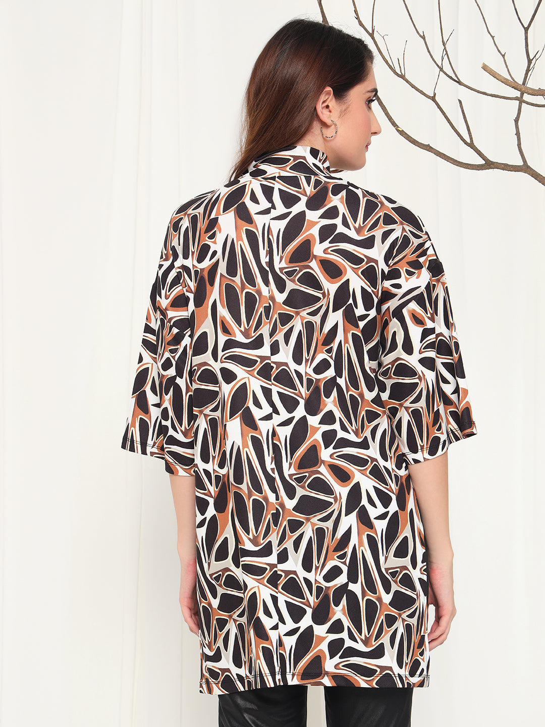 TANDUL  Casual Regular Sleeves Printed Women Multicolor Top