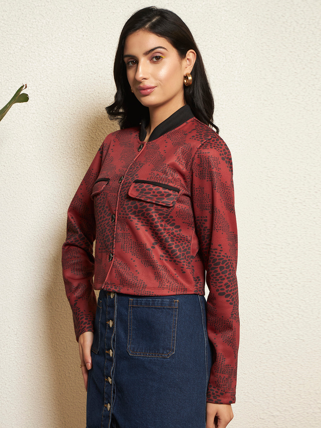 TANDUL Women Stunning Printed Jacket