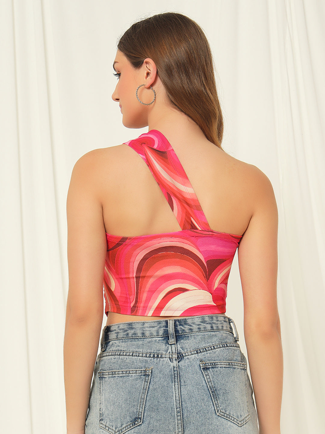 TANDUL  Casual Sleeveless Printed Women Multicolor Top