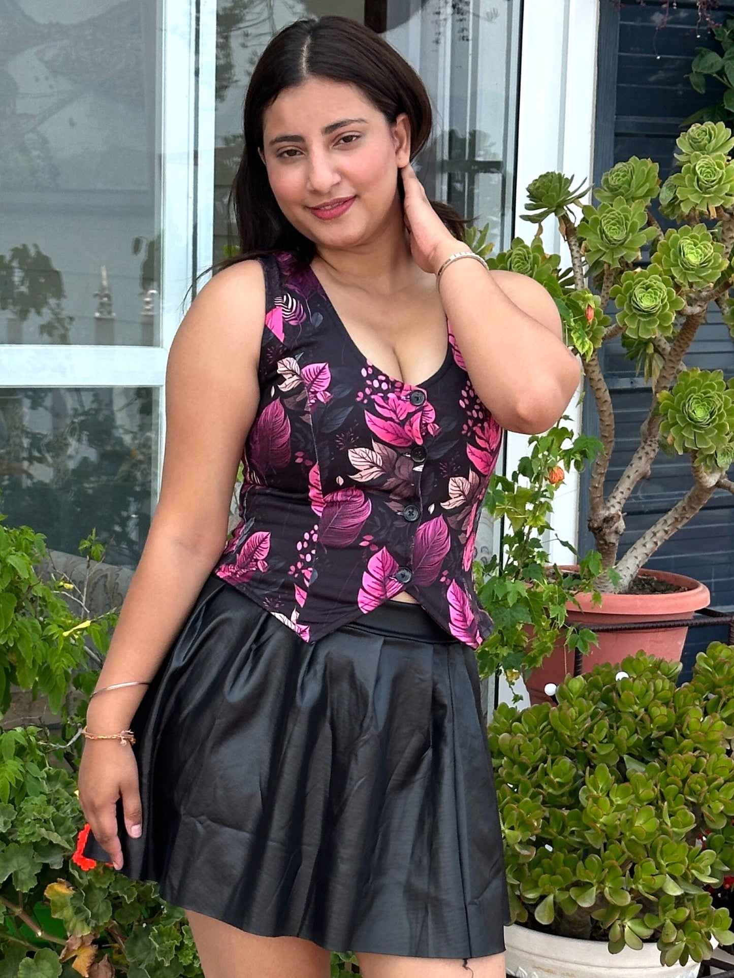 TANDUL  Printed Women Waistcoat