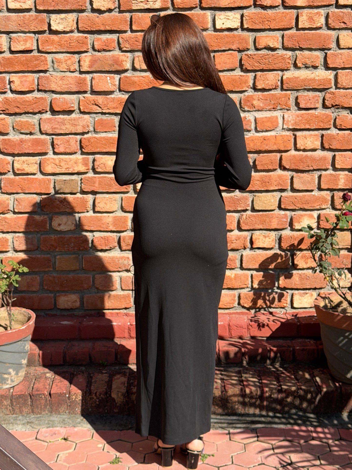 TANDUL Women Stunning Black Dress
