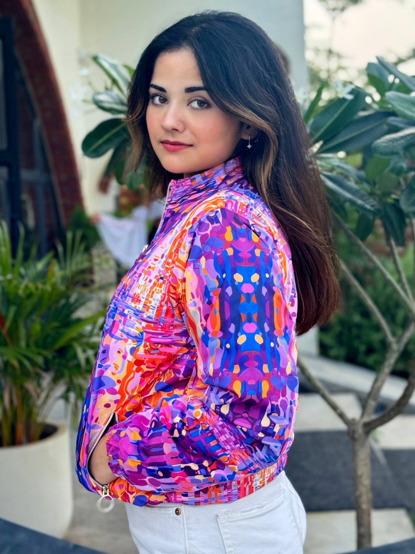 TANDUL Women Printed Puffer Jacket