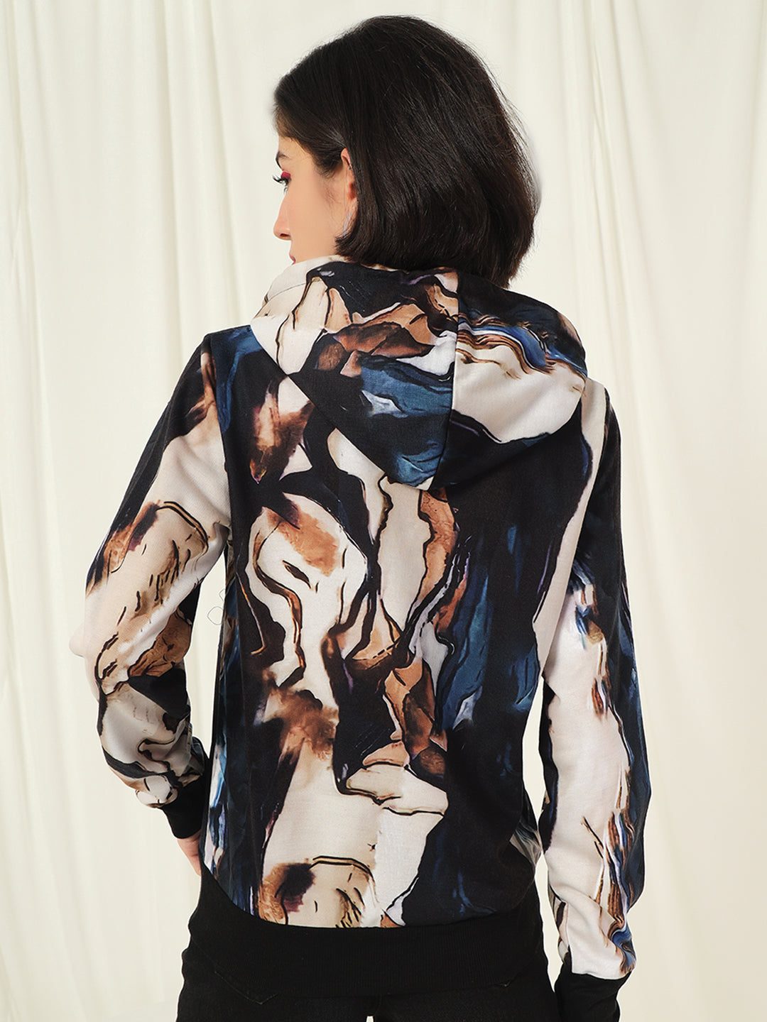 TANDUL  Women Full Sleeve Printed Sweatshirt