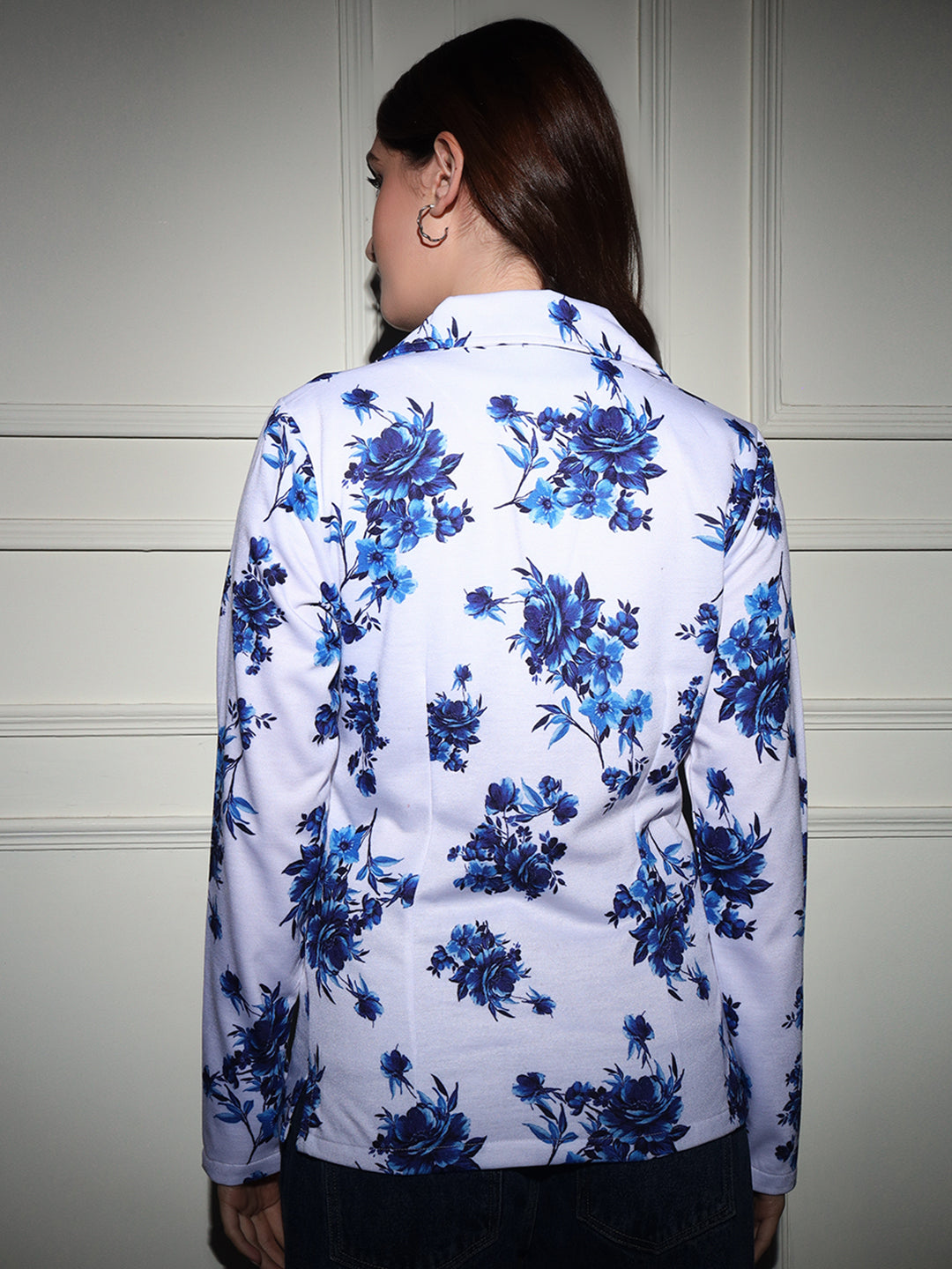 TANDUL  Polyester Floral Print Coat For Women