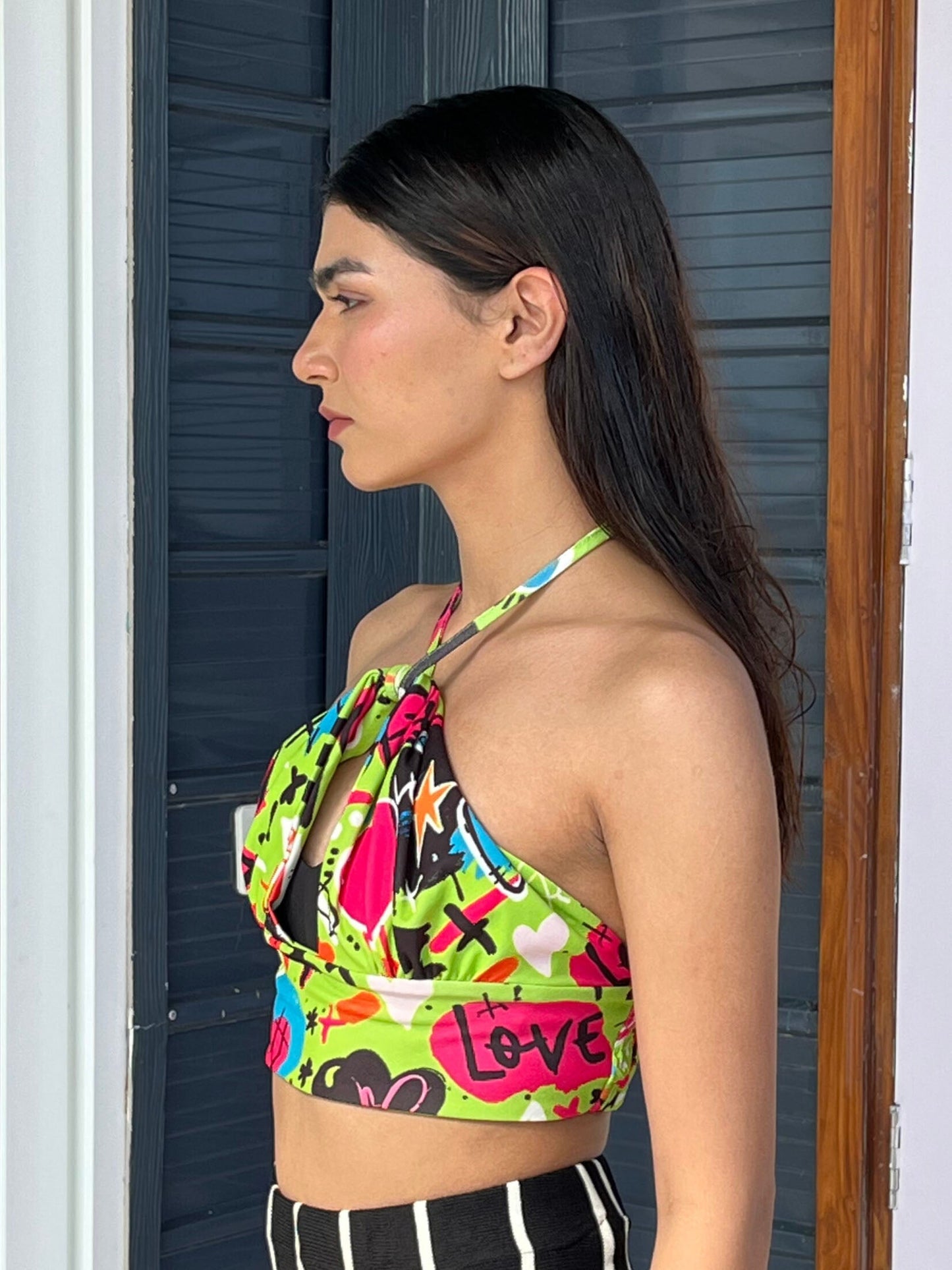 TANDUL Women Stylish Multicolor Printed Top