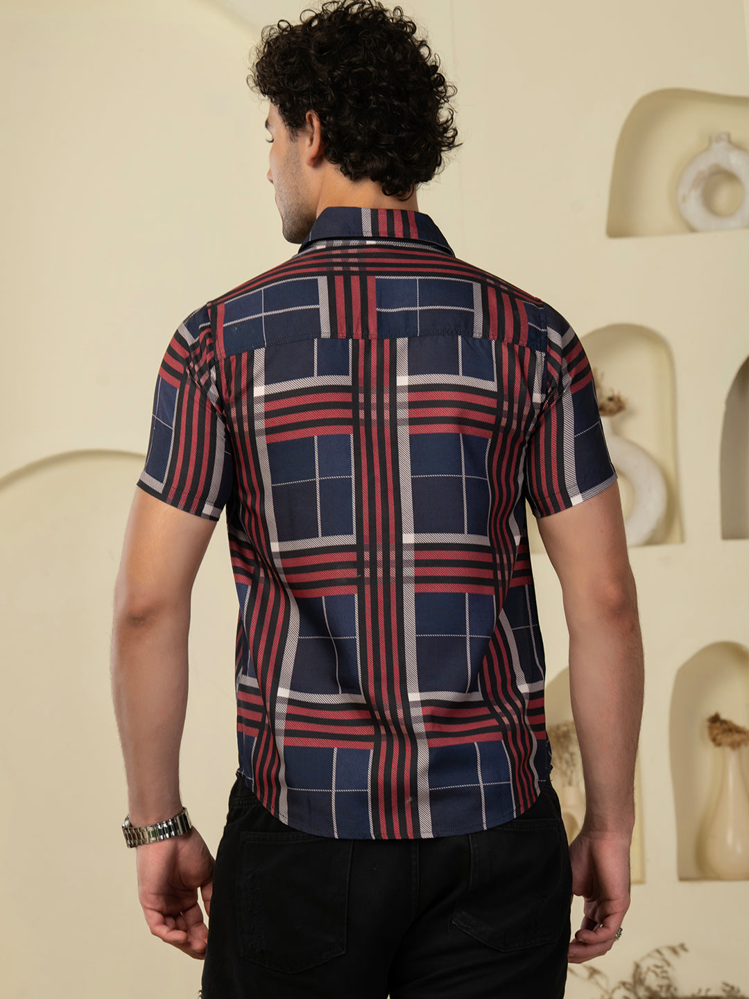 TANDUL Men Printed Casual Multicolor Shirt