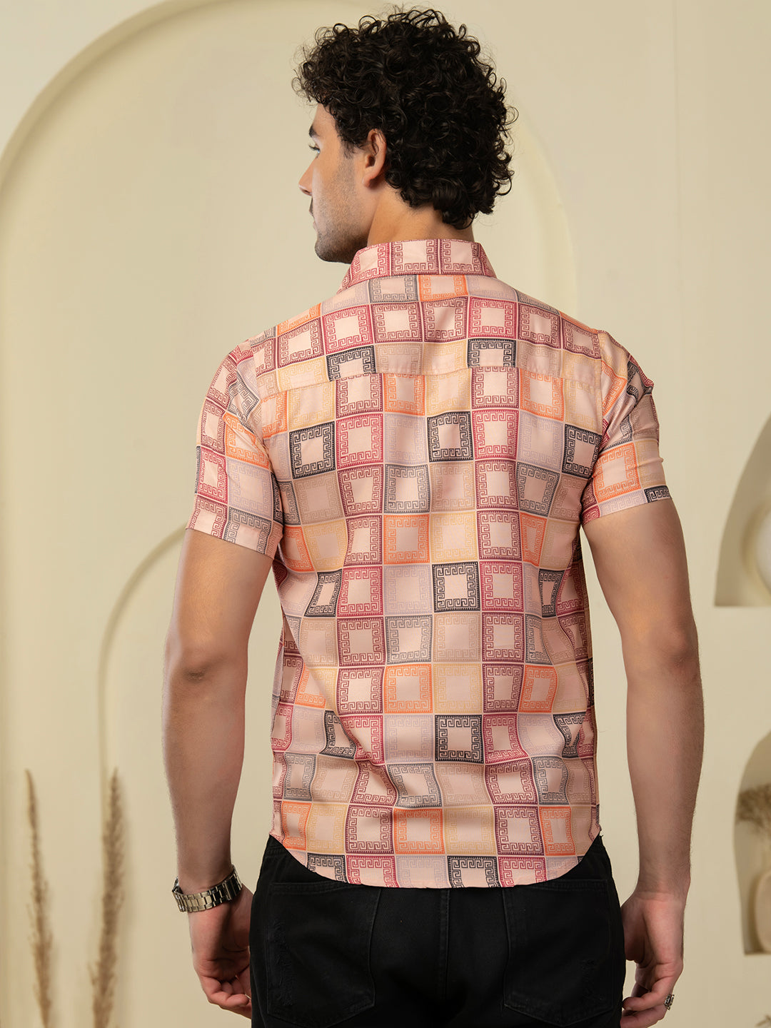 TANDUL Men Printed Casual Multicolor Shirt