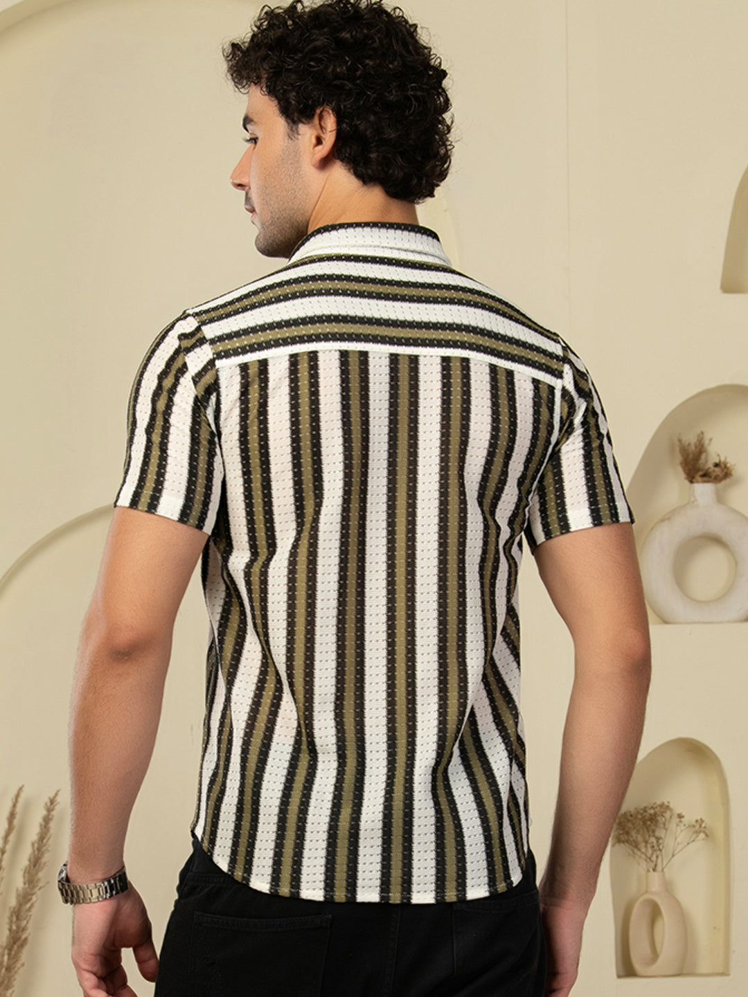 TANDUL Men Printed Casual Multicolor Shirt