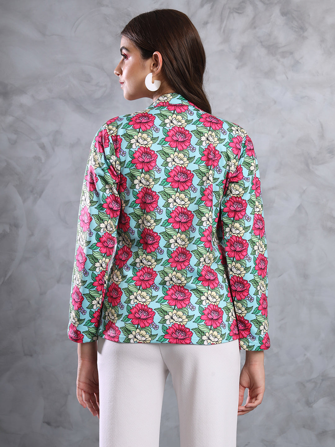 TANDUL  Women Floral Print Tailored Jacket