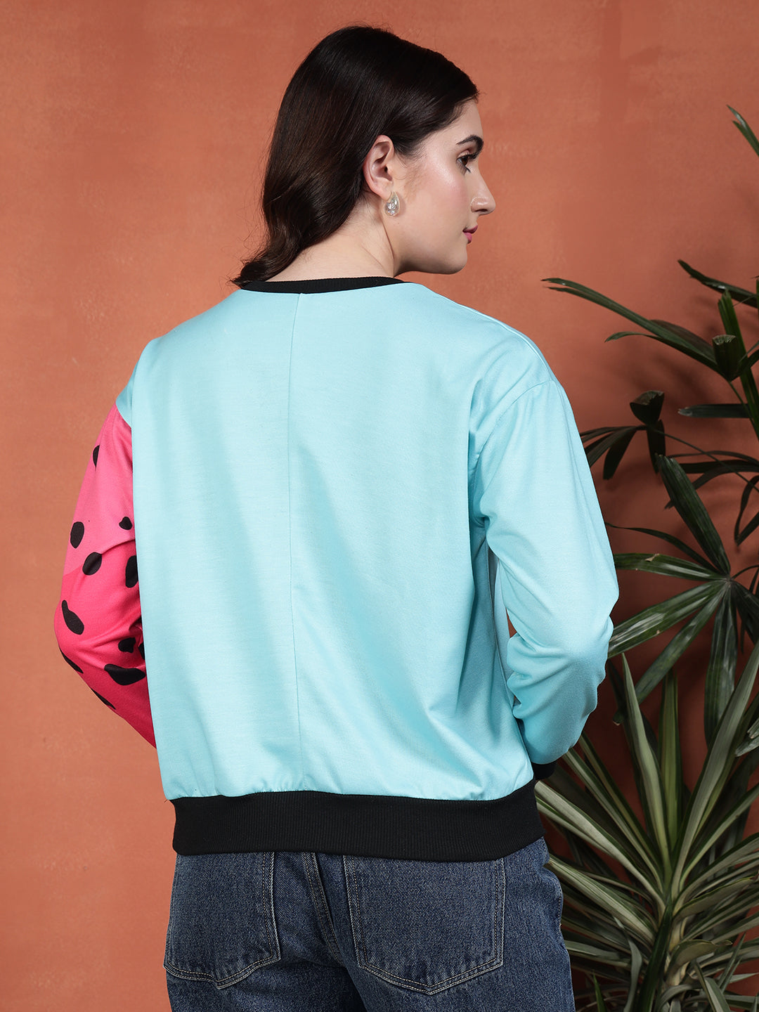 TANDUL Women Tiger Printed Sweatshirt