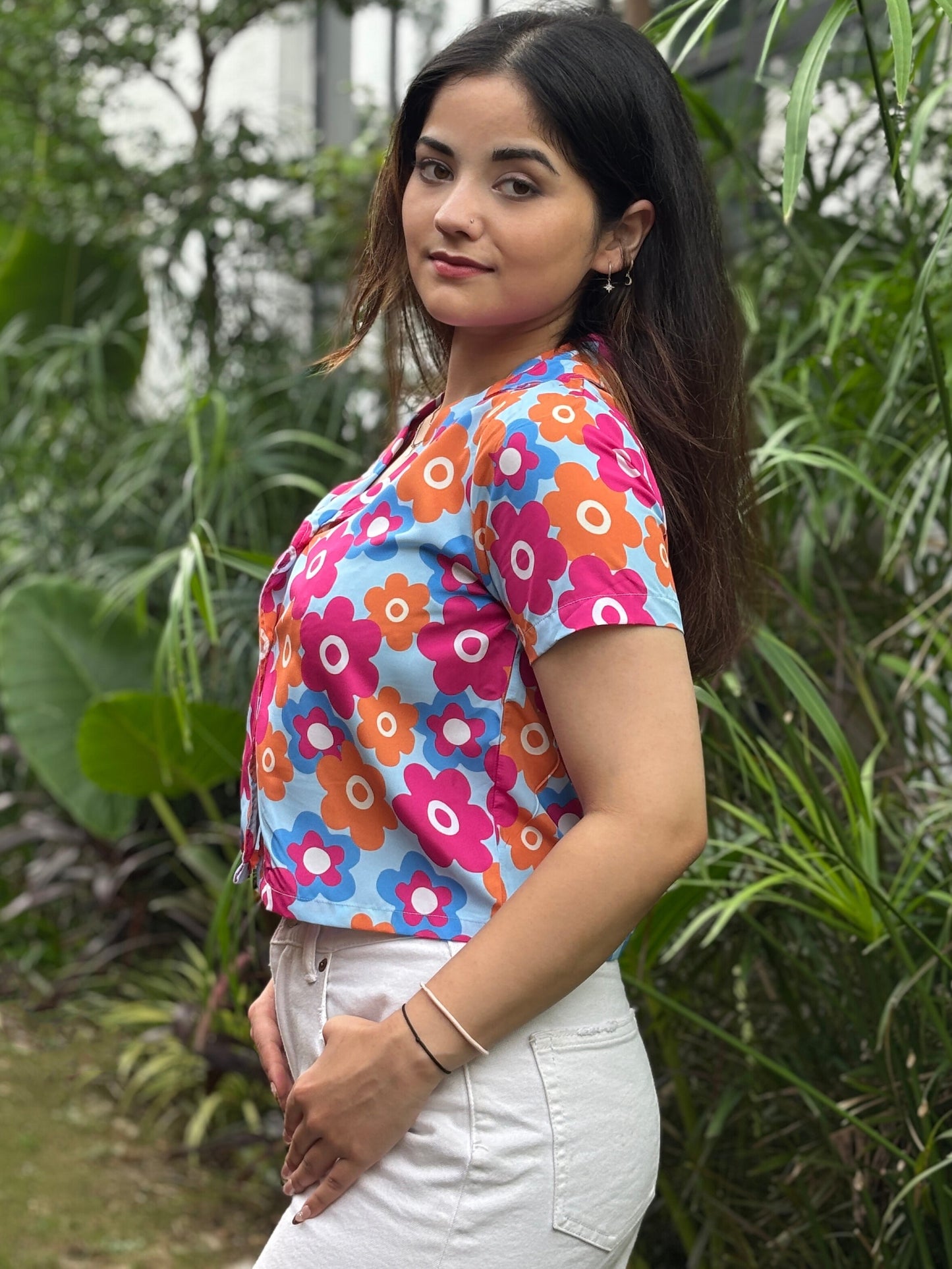 TANDUL Women Vibrant Floral Shirt