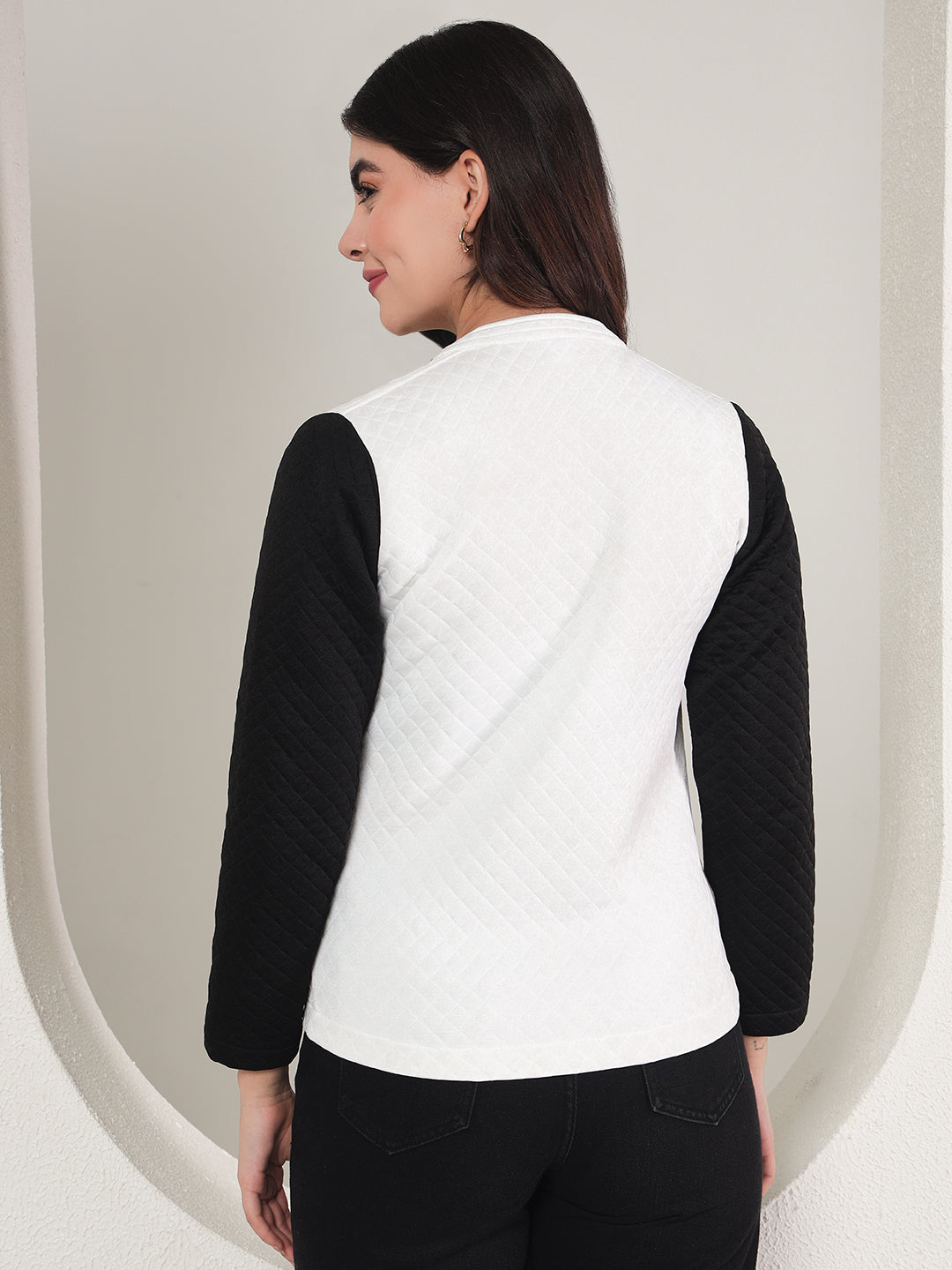 TANDUL  Women Solid Quilted Jacket