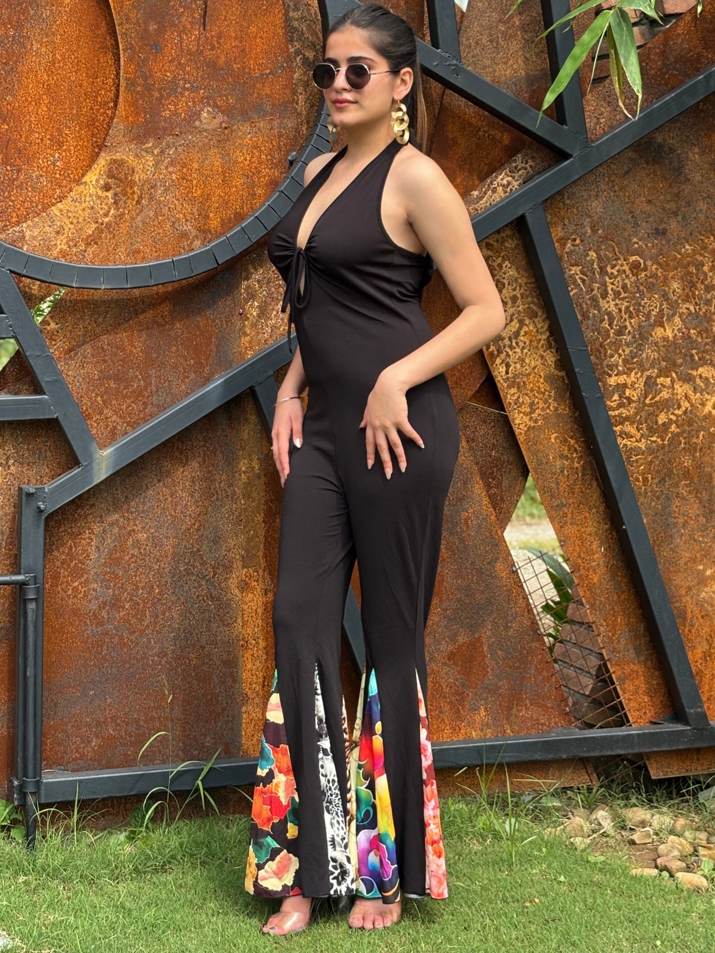 TANDUL Women Black Jumpsuit