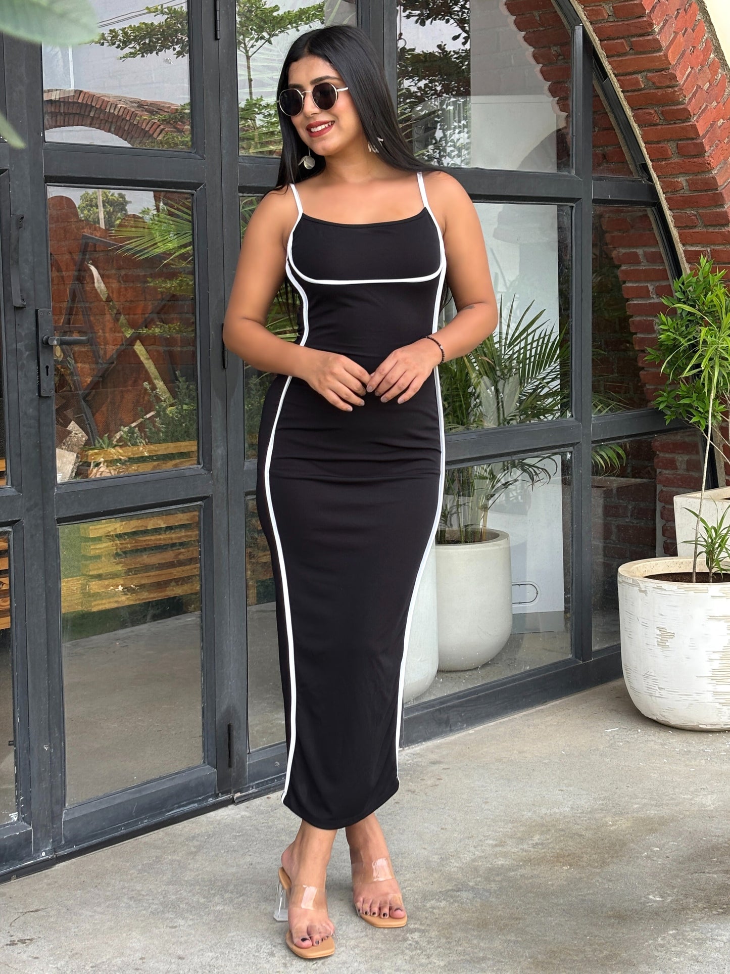 TANDUL Women Black Solid Bodycon Dress