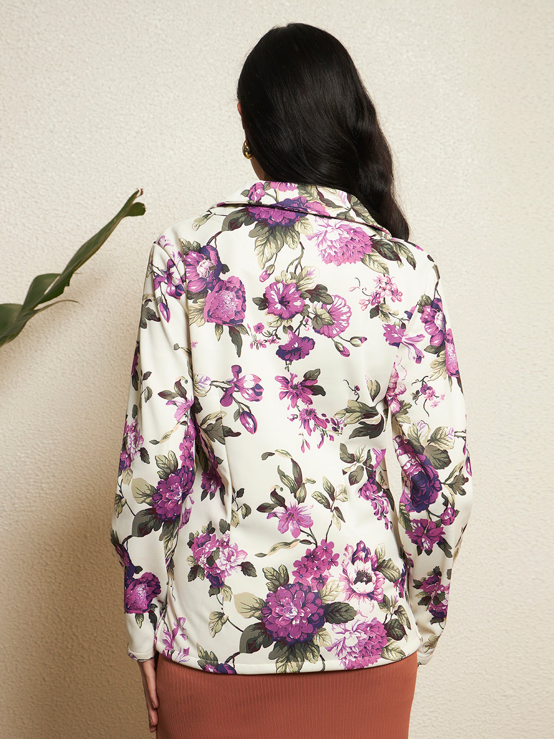 TANDUL Women Multicolor Floral Printed Blazer